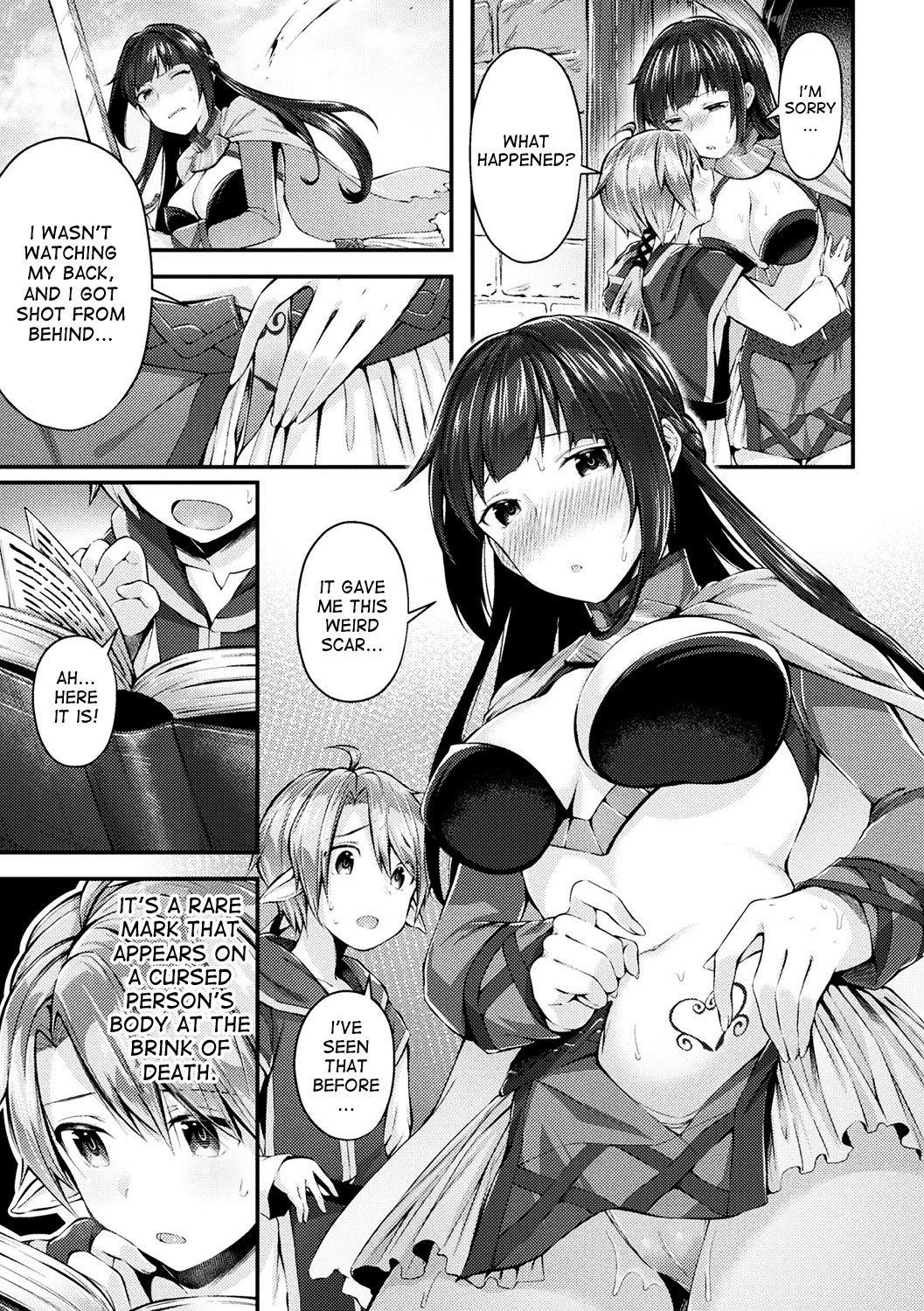 Bokep Onna Kenshi no Inran Darakuki | A Tale of the Swordswoman's Sexual Depravity Doggystyle - Page 3