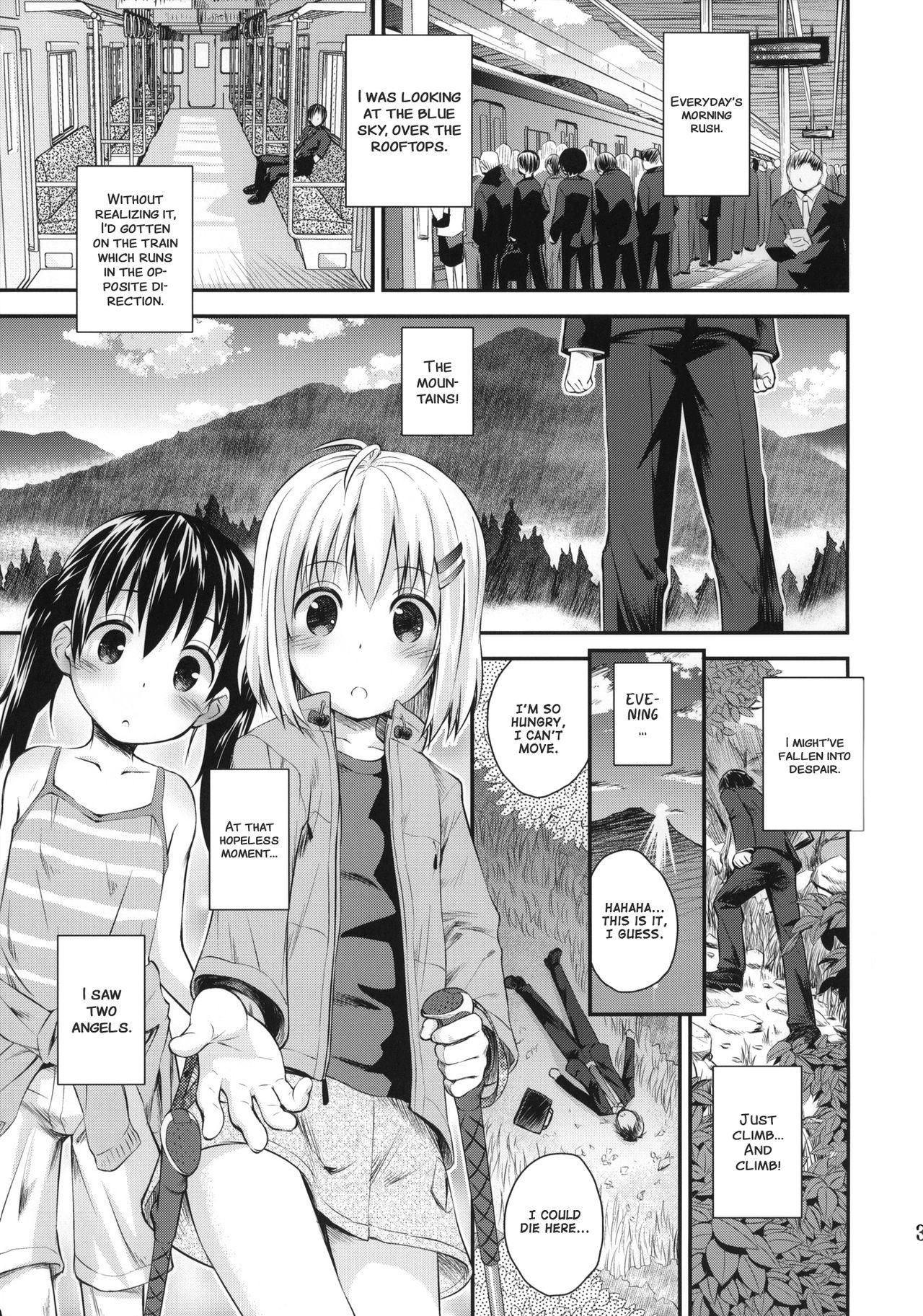 Teamskeet Soko ni Yama-girl ga Arukara. | Because Mountain Girls are there. - Yama no susume Uncensored - Page 2