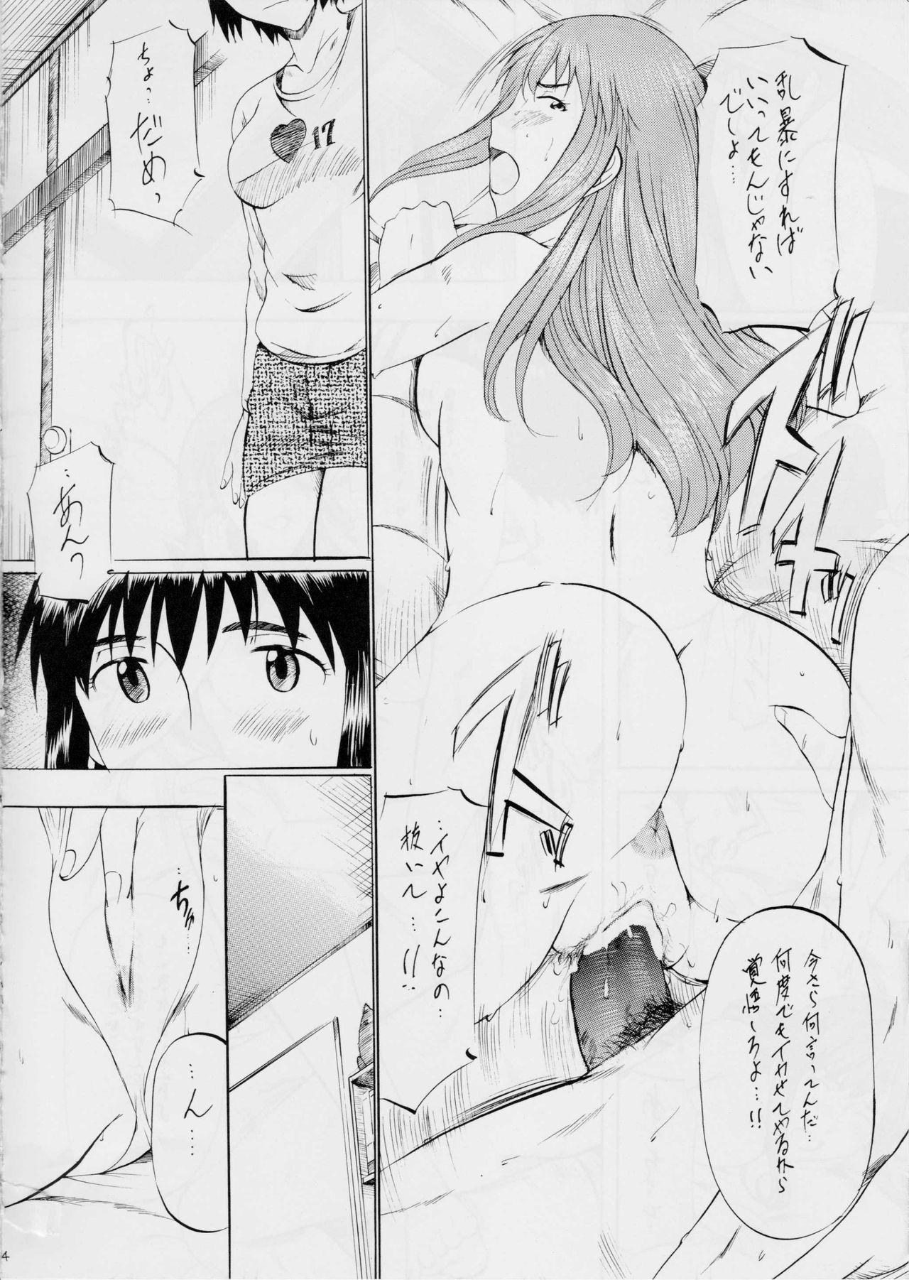 Hard Core Free Porn Fuuka to! 2 - Yotsubato Sentando - Page 3