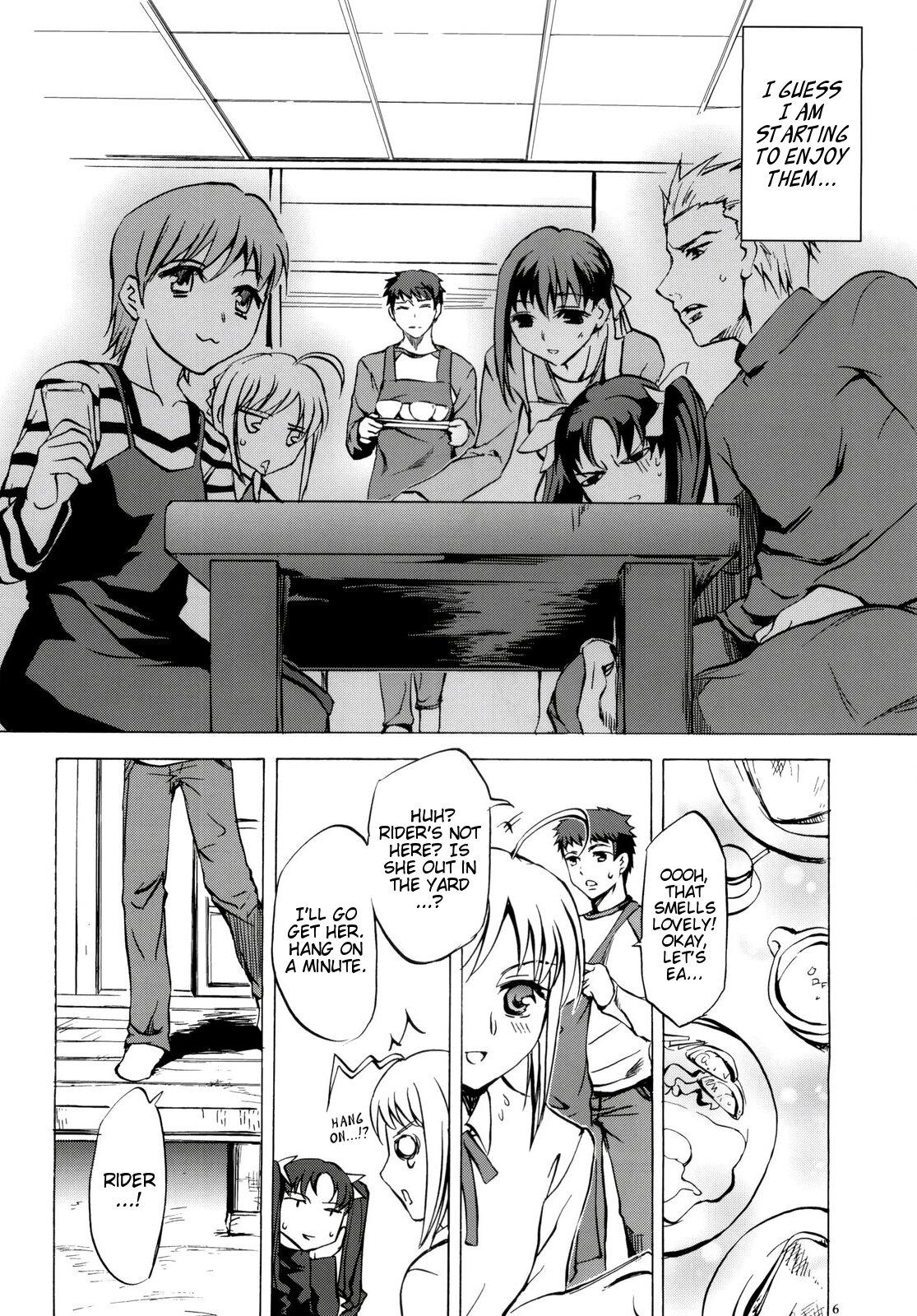 Sucking Dick Face/stay at the time - Fate stay night Gay Bukkakeboys - Page 5