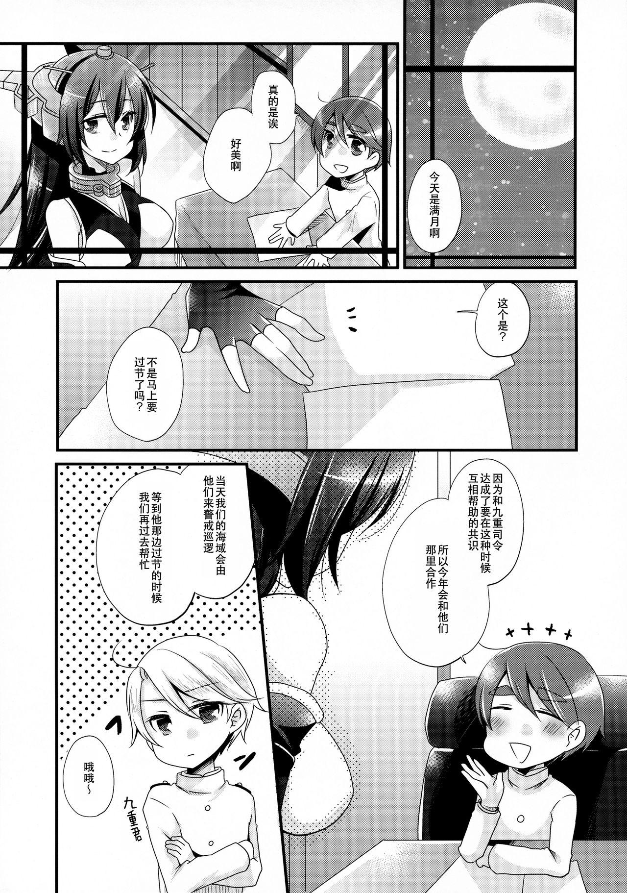 Cbt Tsukiakari kara Konnichiwa - Kantai collection Motel - Page 7