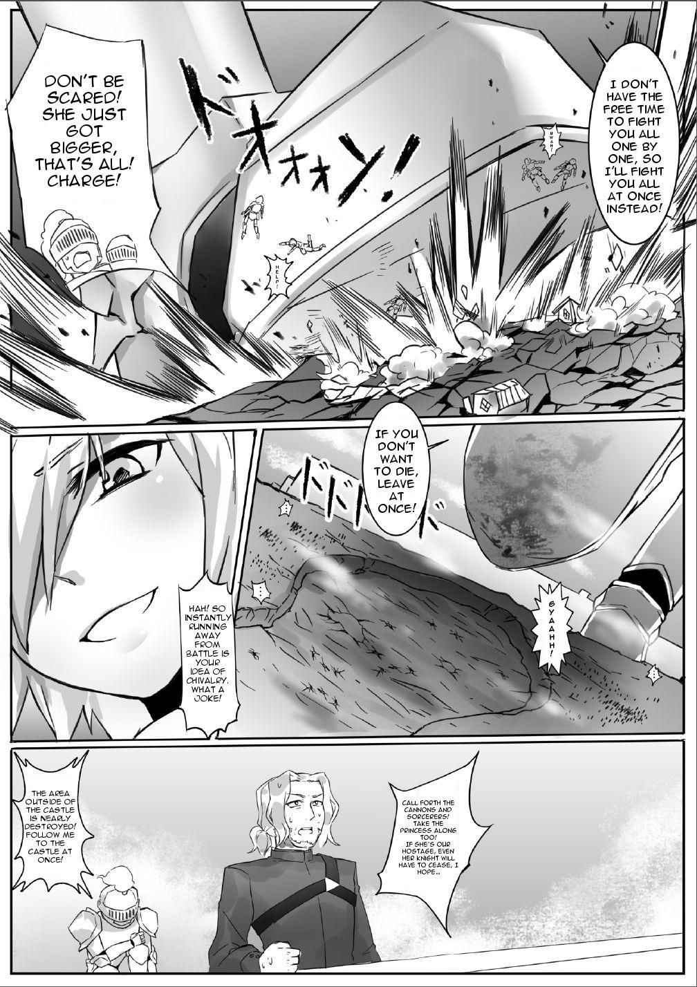 Sextoys Kyodai Onna Kishi, Teikoku ni Mairu | A Giant Female Knight Goes to the Empire Amature - Page 5