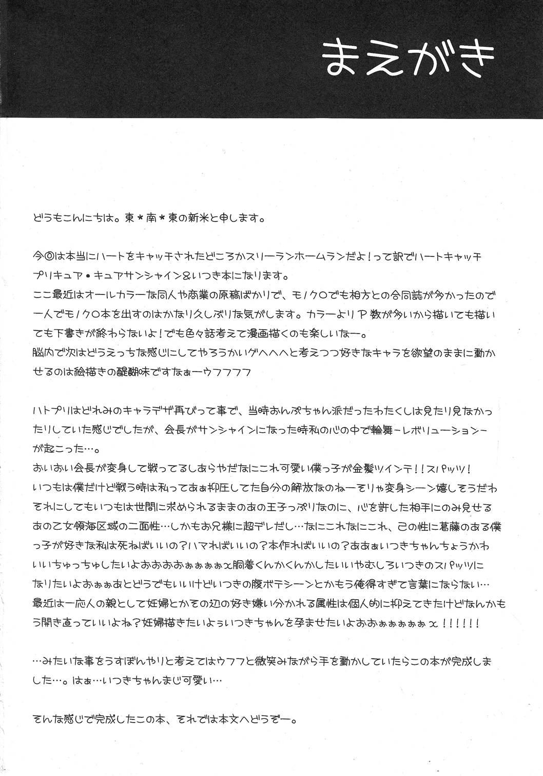 Punished Kimi no Kozue, Boku no Kage - Heartcatch precure Gay Money - Page 3