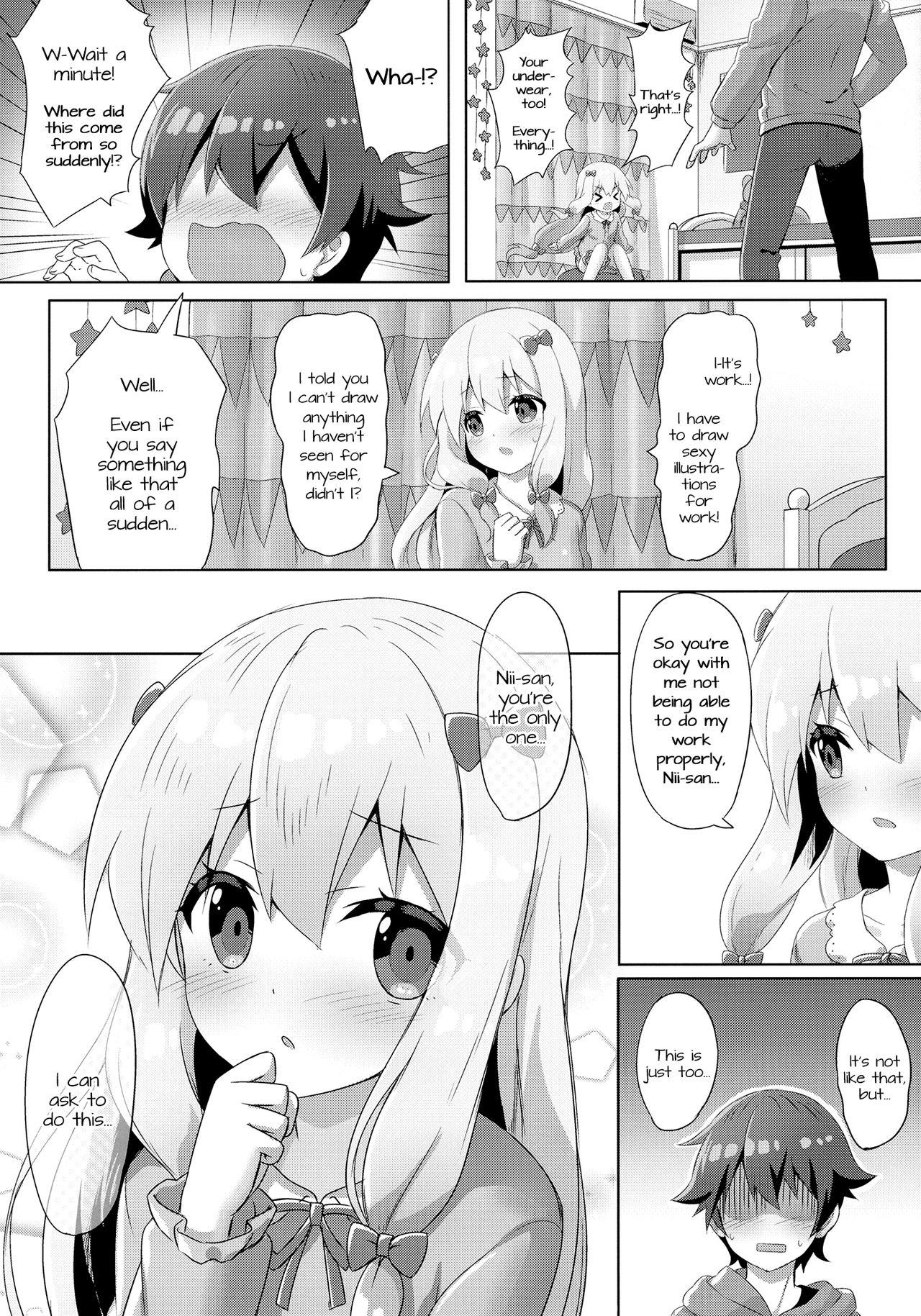 Teenage Eromanga Sensei - Eromanga sensei Short Hair - Page 5