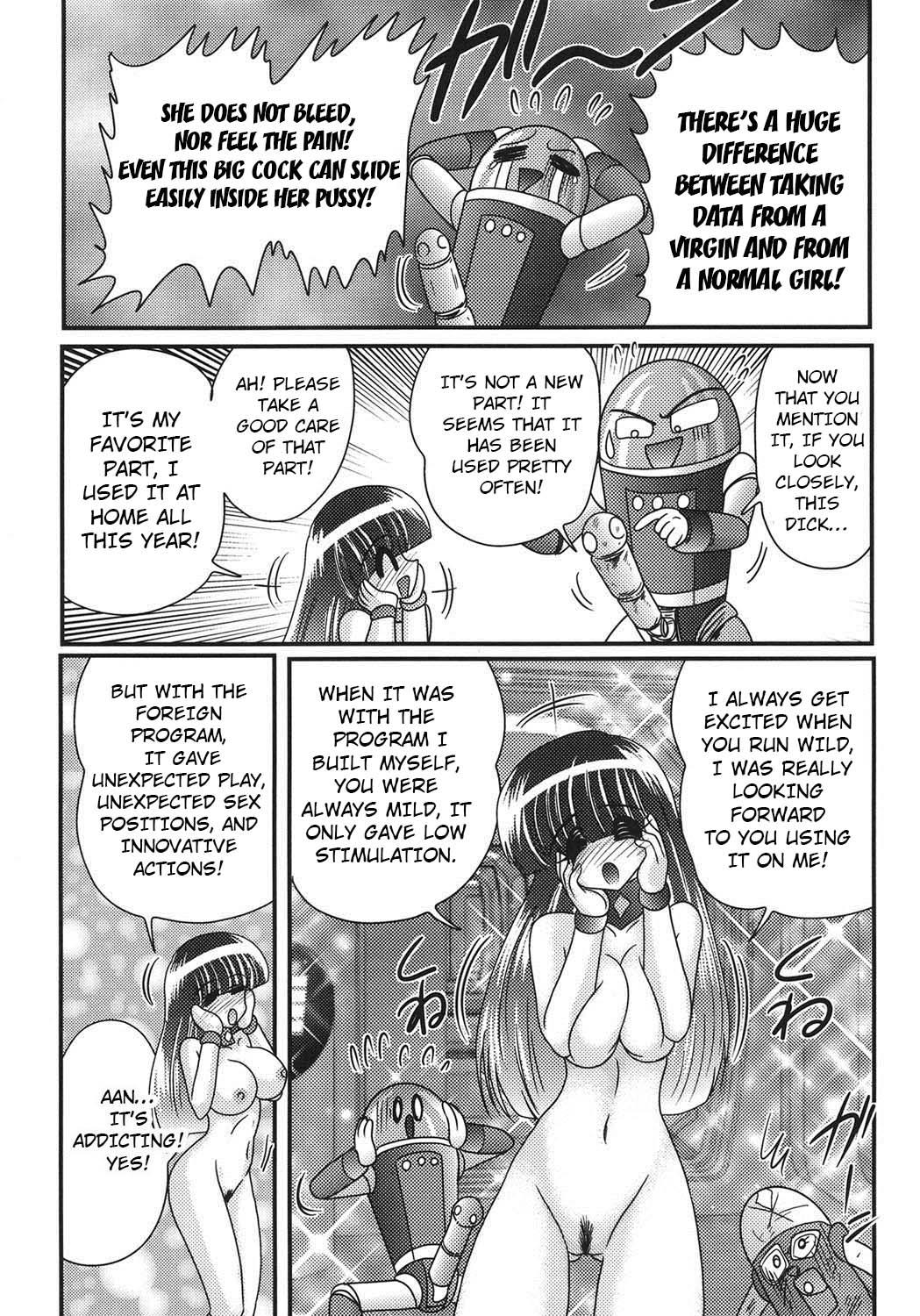 Real Amateur Sailor Fuku ni Chiren Robo Yokubou Kairo | Sailor uniform girl and the perverted robot Ch. 2 Hardcorend - Page 33