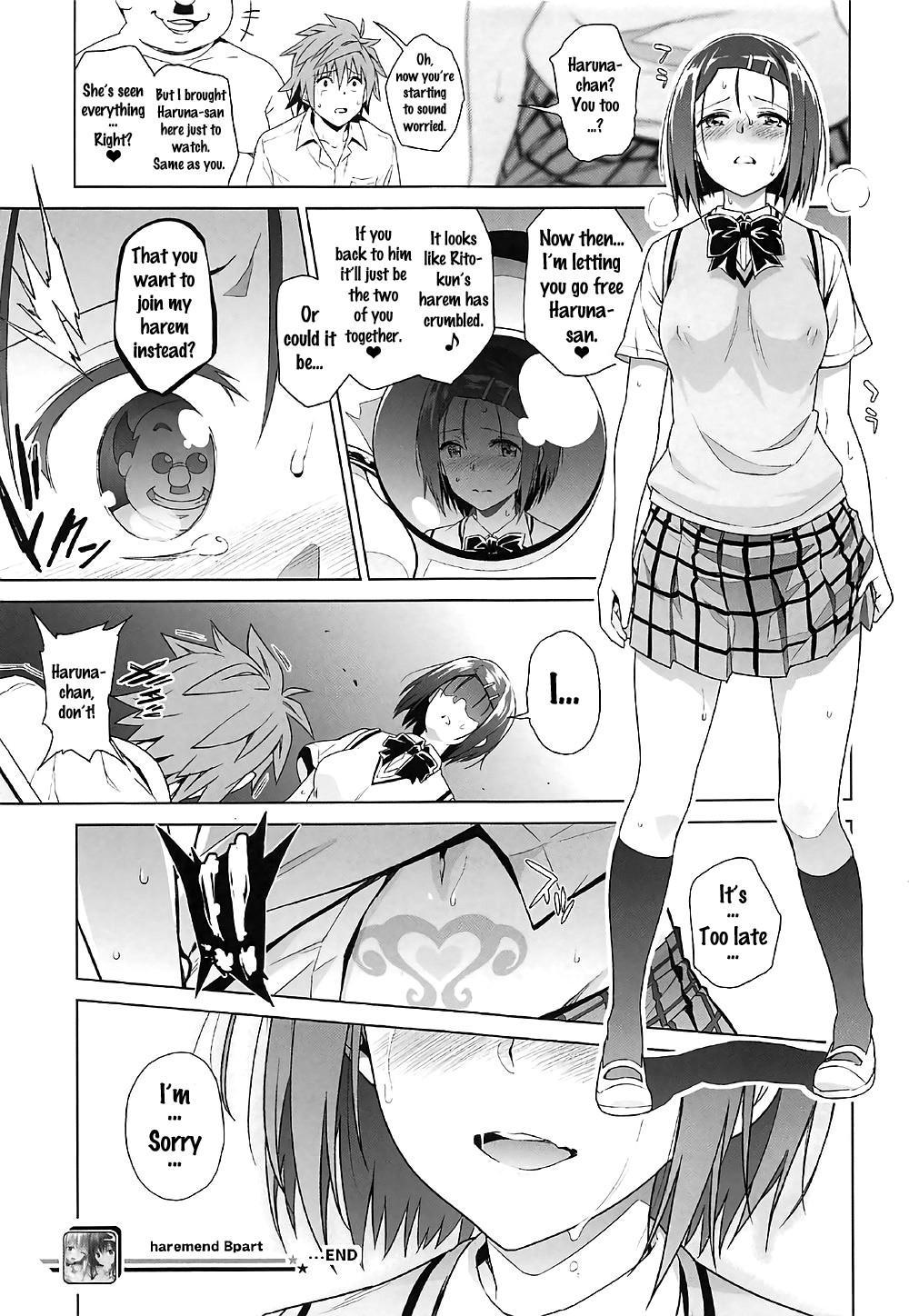 Young harem end - To love ru Cfnm - Page 27