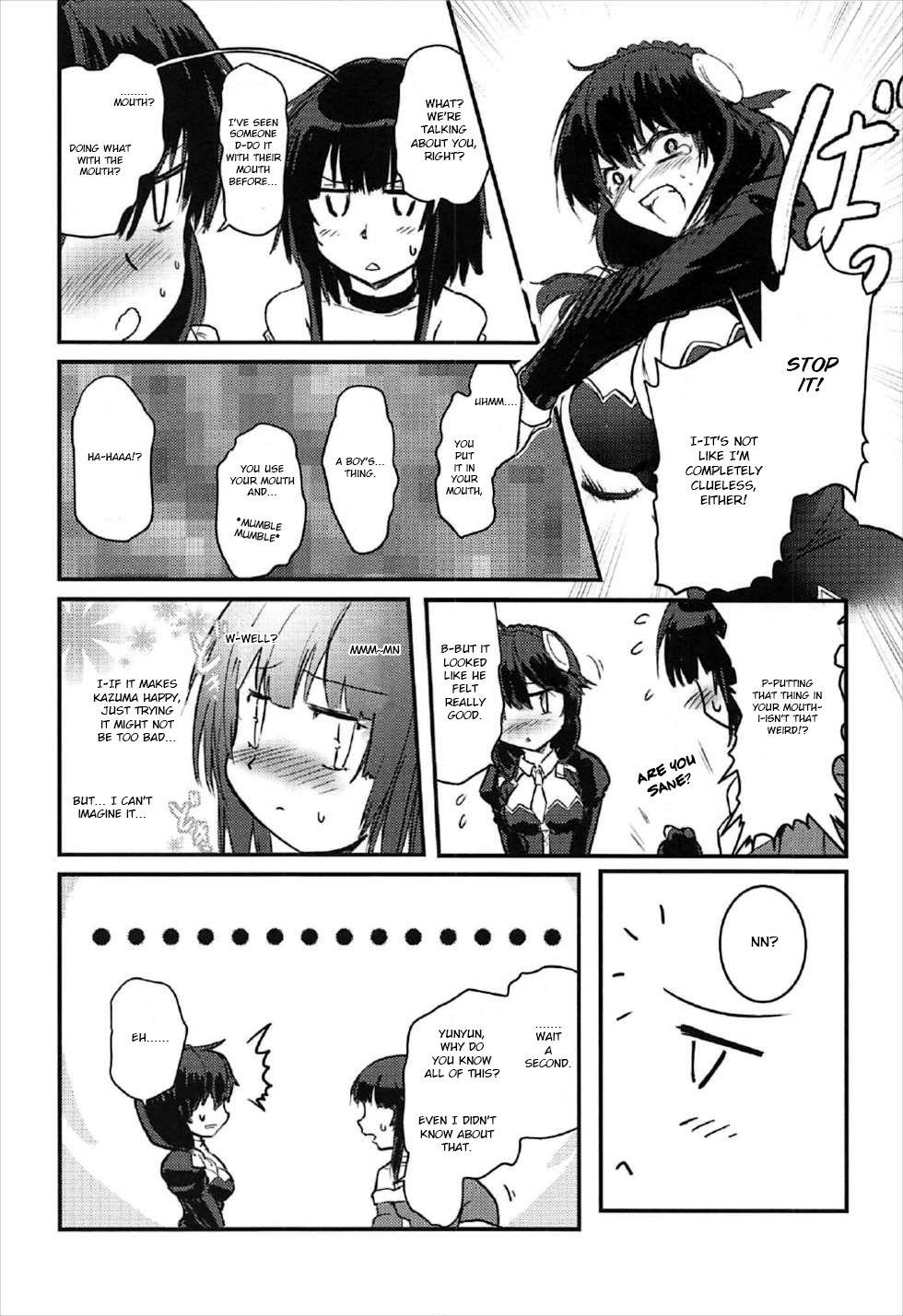 Shecock Meguicha 2 - Kono subarashii sekai ni syukufuku o Woman - Page 9