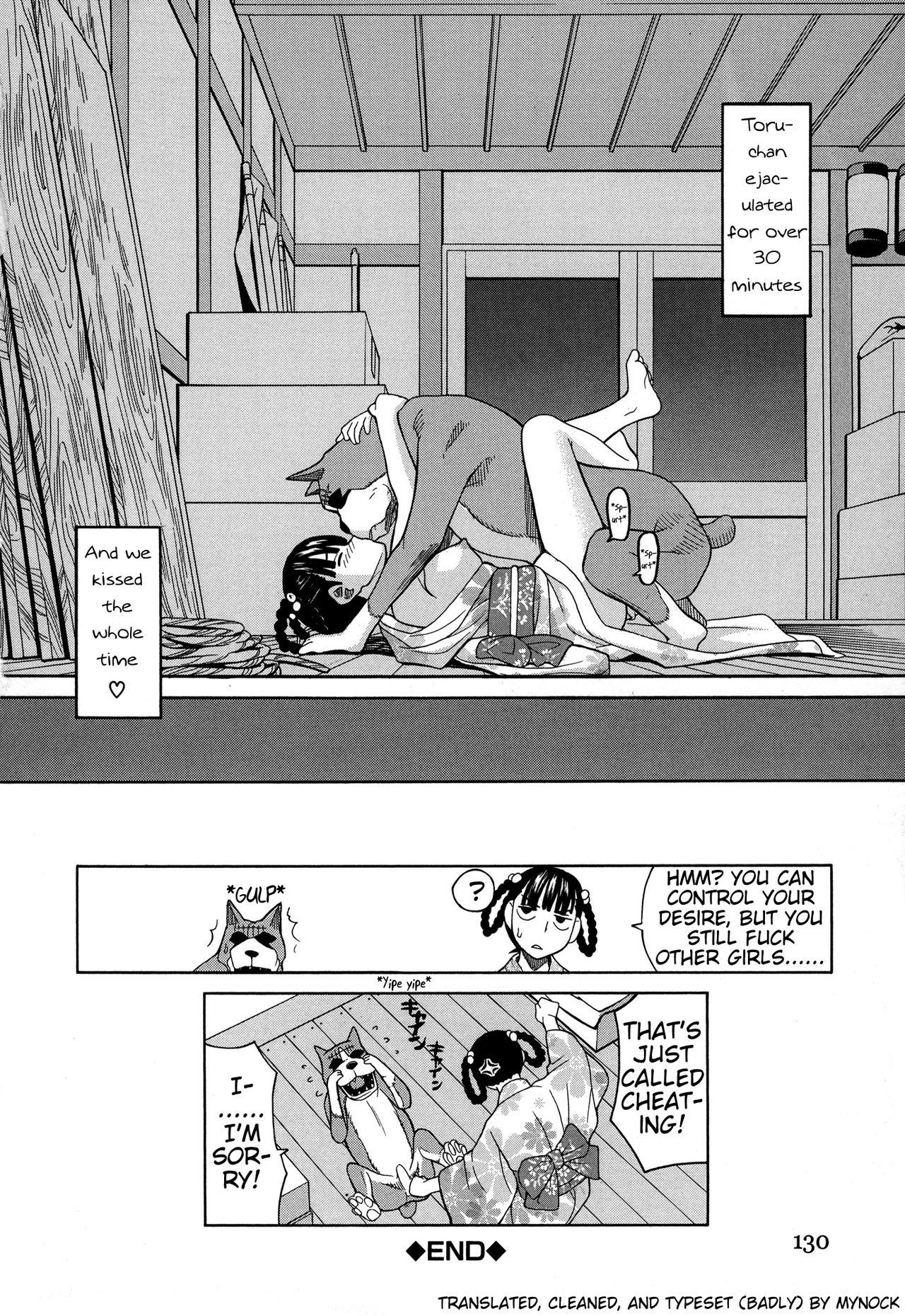 Black Cock Inu no Seikatsu - A dog's life Ch. 7 Gay Porn - Page 34