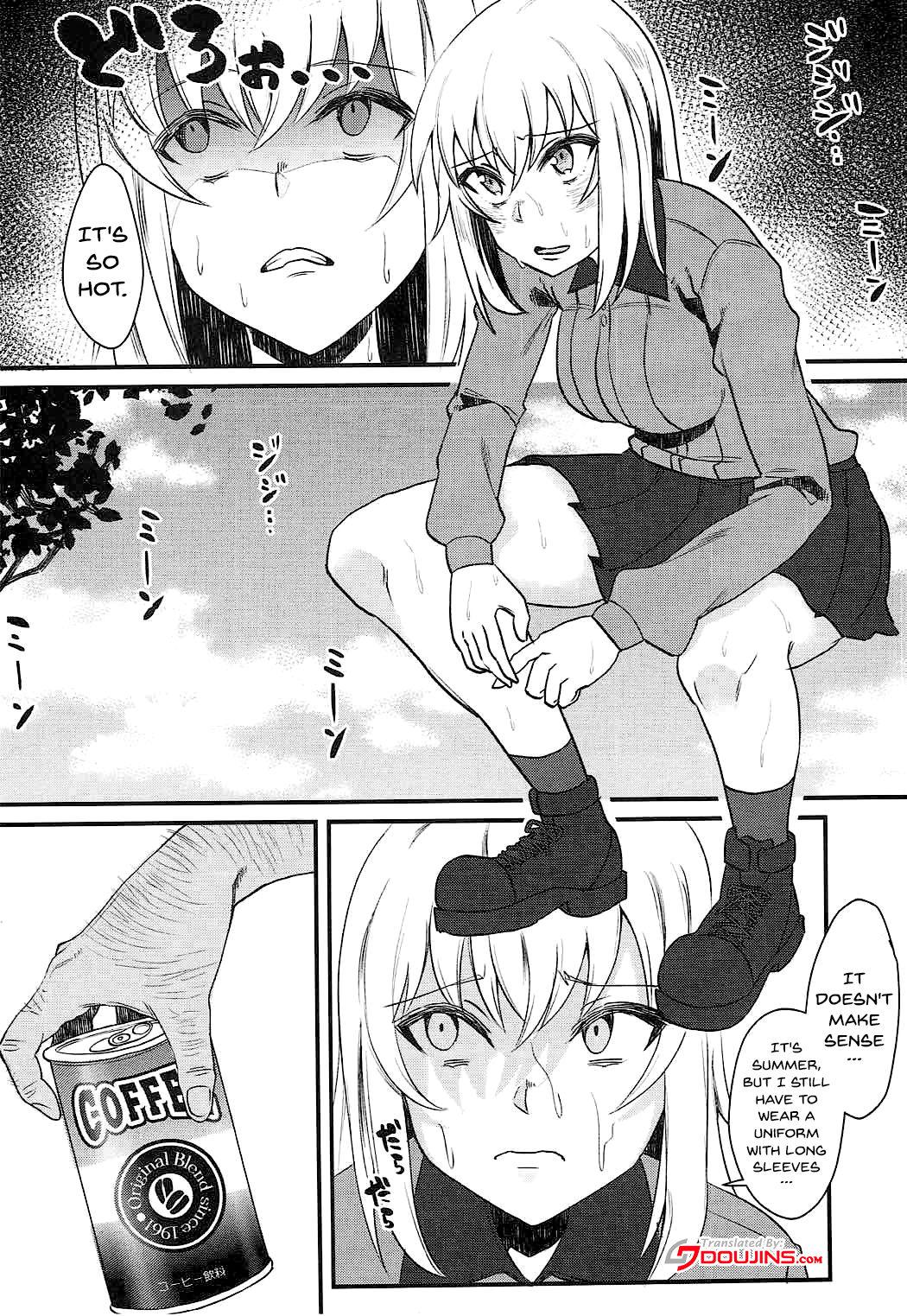 Face Fuck Oyasumi Erika. - Girls und panzer Esposa - Page 3