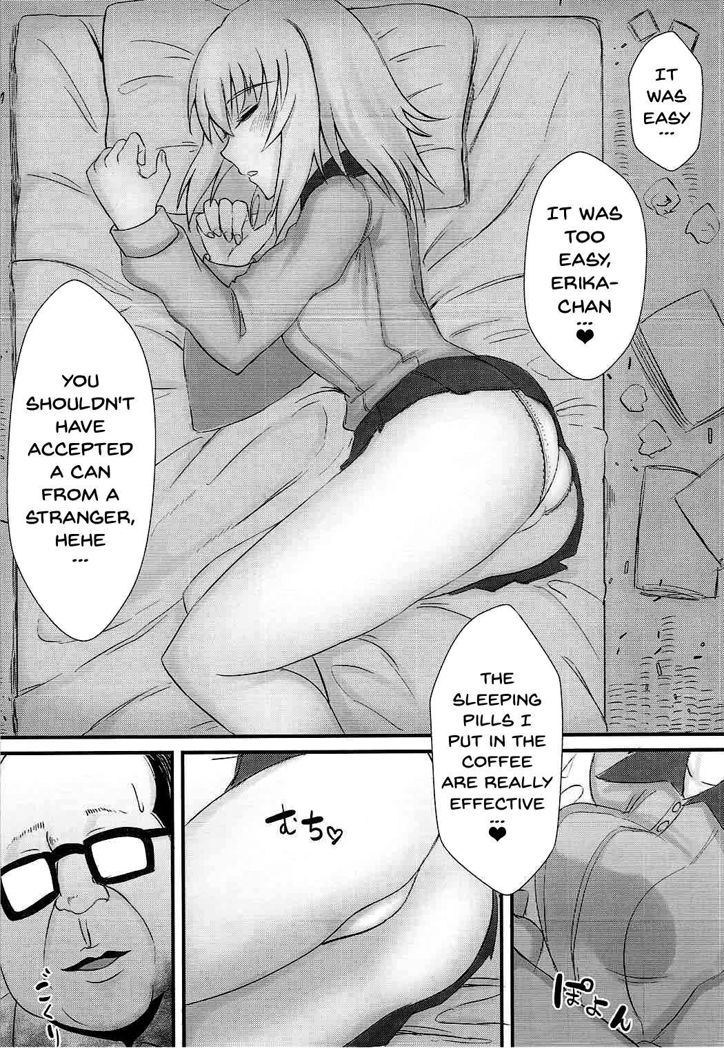 Gay Averagedick Oyasumi Erika. - Girls und panzer Assfuck - Page 5