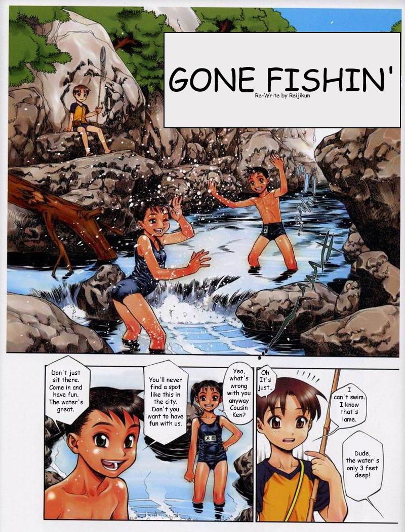 Tgirl Gone Fishin' Lesbo - Page 1