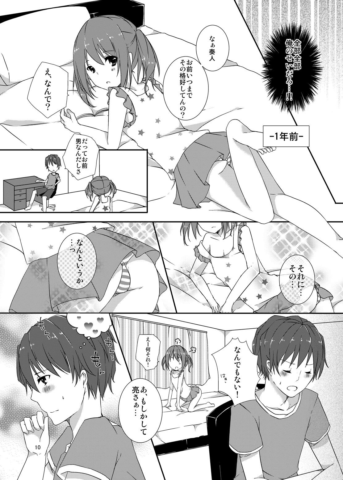 Amature Osananajimi to no Saiaku na Kankei - Original Gay Broken - Page 9
