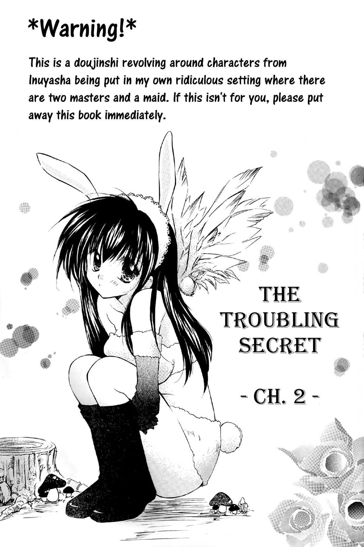 Parody Tobikiri no Himitsu 2 | The troubling secret 2 - Inuyasha 3some - Page 2