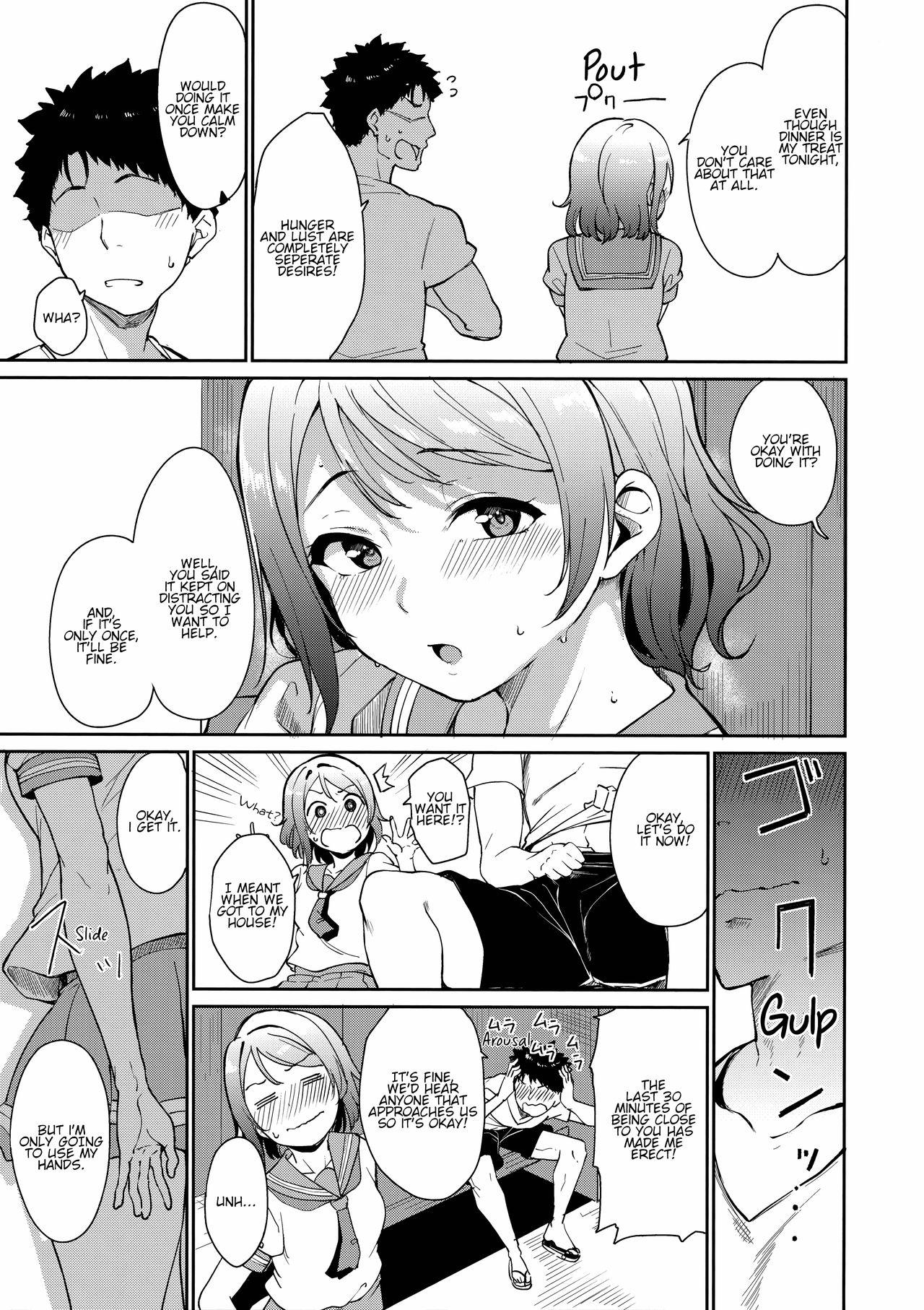 Adolescente Watanabe no Kyuujitsu | You's Day Off - Love live sunshine Hard Porn - Page 6