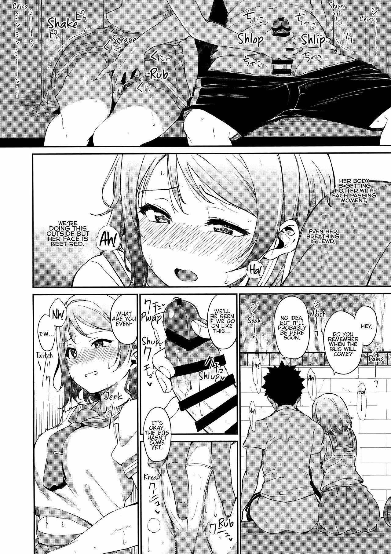 Adolescente Watanabe no Kyuujitsu | You's Day Off - Love live sunshine Hard Porn - Page 9