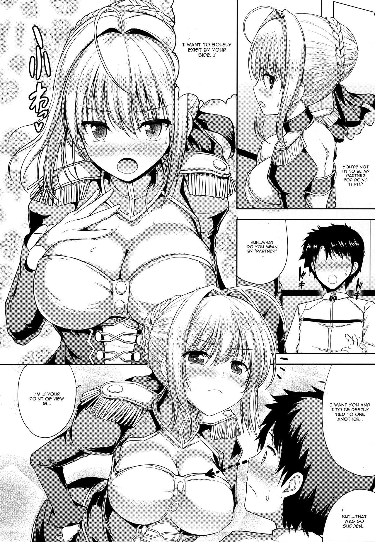 Naked Sex Nero-chama ga Osotte Kita!! - Fate grand order Natural Tits - Page 5
