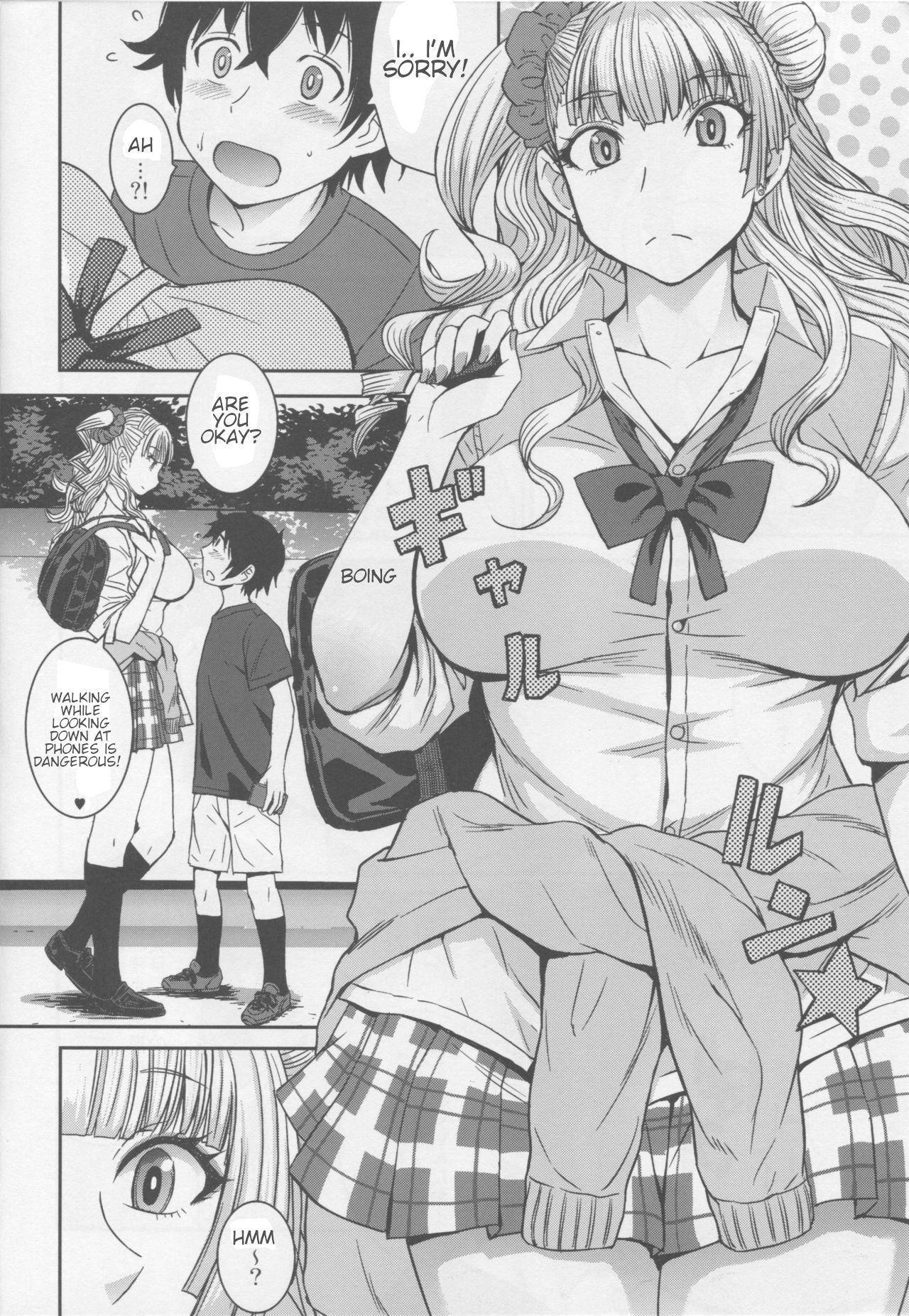 Horny Sluts Boy Meets Gal - Oshiete galko-chan Blondes - Page 3