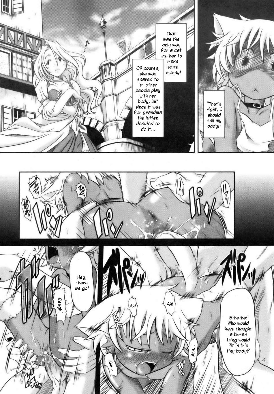 Super Hot Porn Baccha no Neko | Grandma's Kitten Deepthroat - Page 5