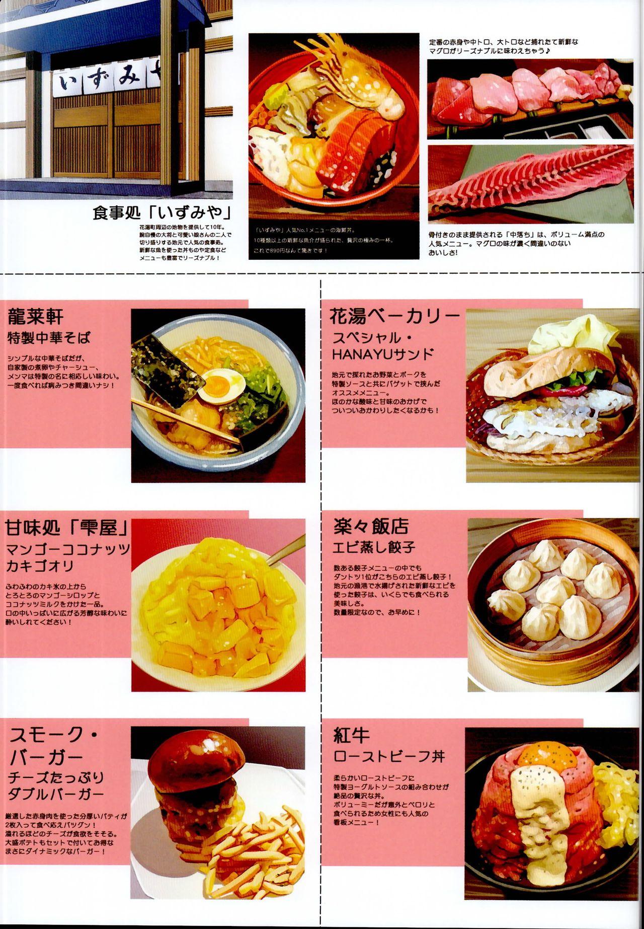 Cornudo Hanayu Machi Petit Guide Book - Original Gorgeous - Page 5