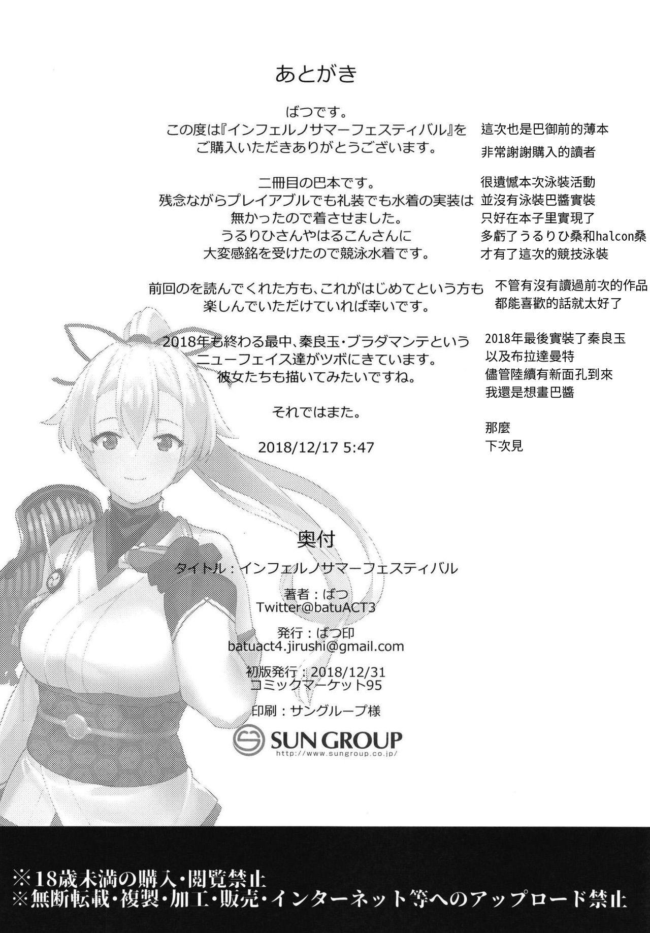 Amateur Asian Inferno Summer Festival - Fate grand order Role Play - Page 21