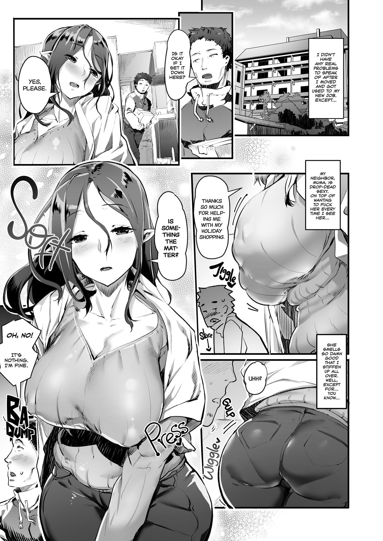 Underwear Succubus Miboujin Hirusagari no Himitsu | Succubus Widow's Afternoon Secret - Original Behind - Page 3