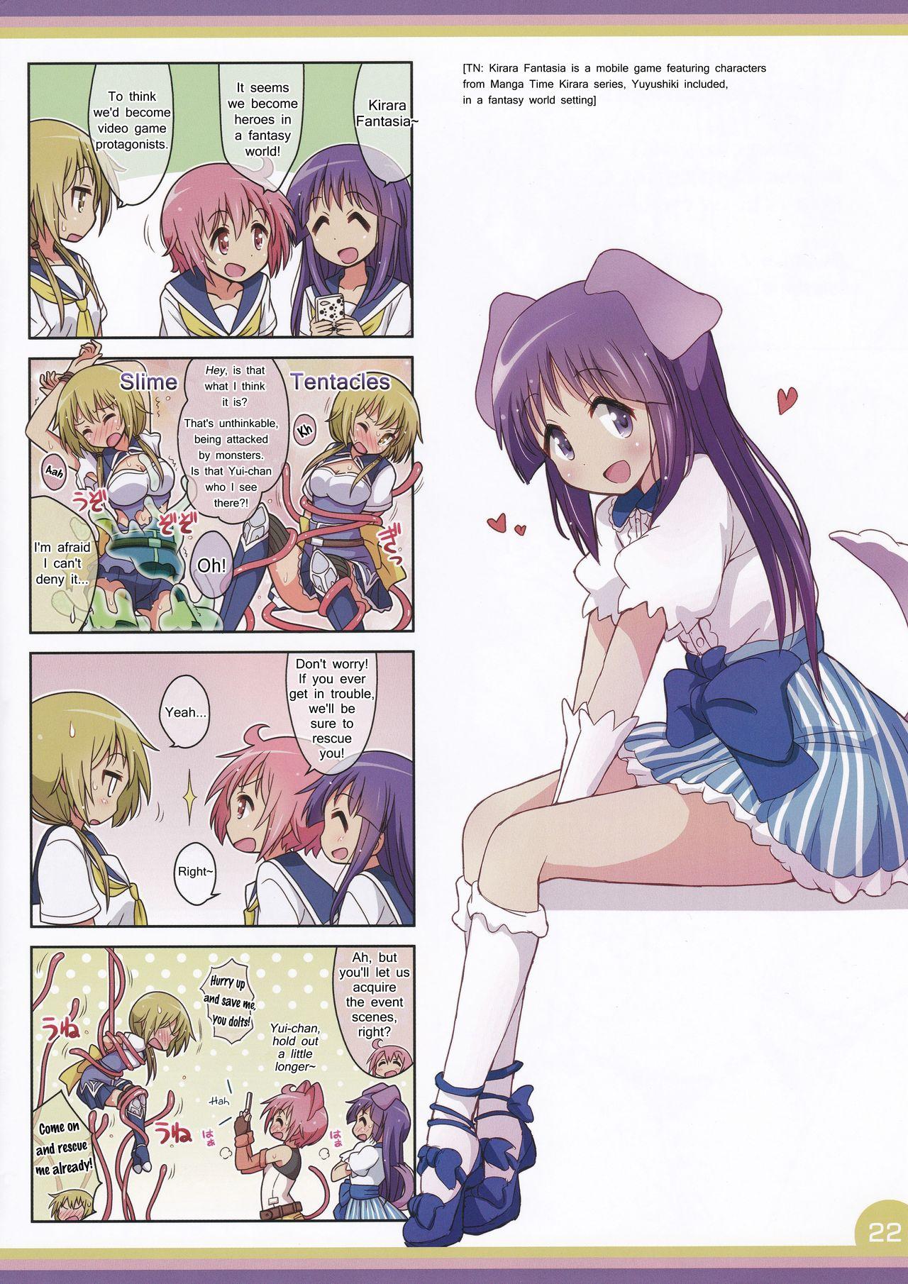 Best Blow Job Happy Style! 7 - Yuyushiki Caliente - Page 22