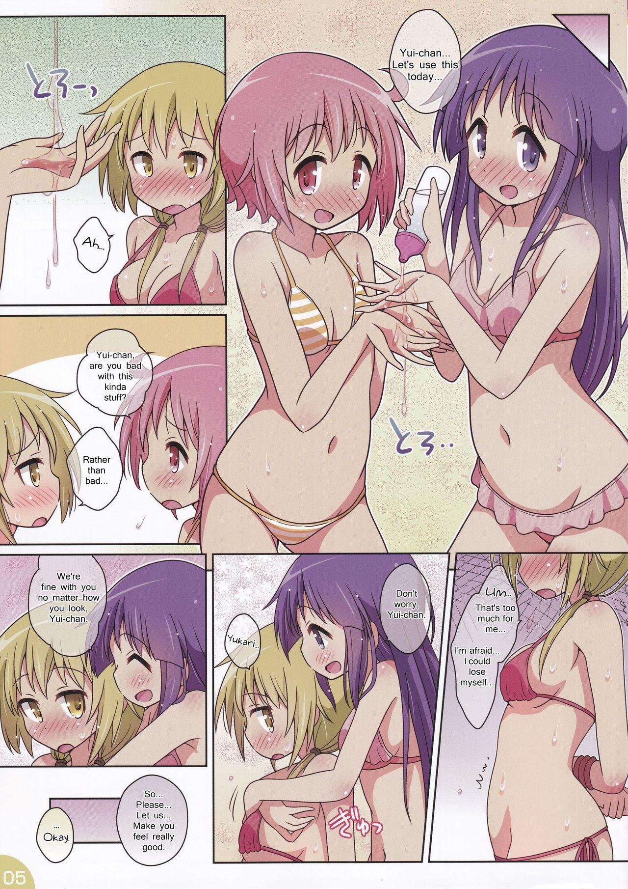 Gay Trimmed Happy Style! 7 - Yuyushiki Hot Brunette - Page 5