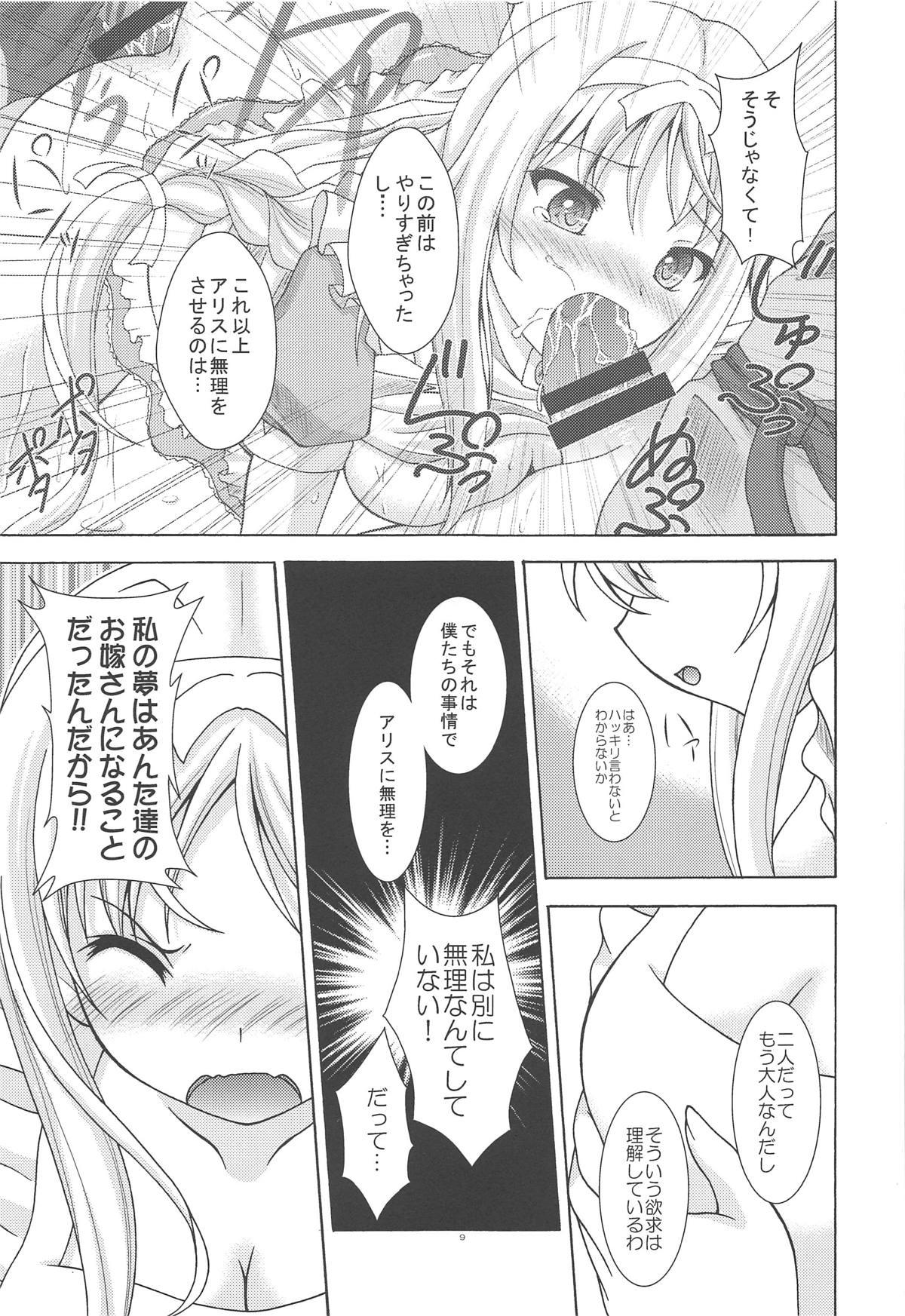 Cavalgando Yume no Kuni no Alice - Sword art online Blowjob - Page 8