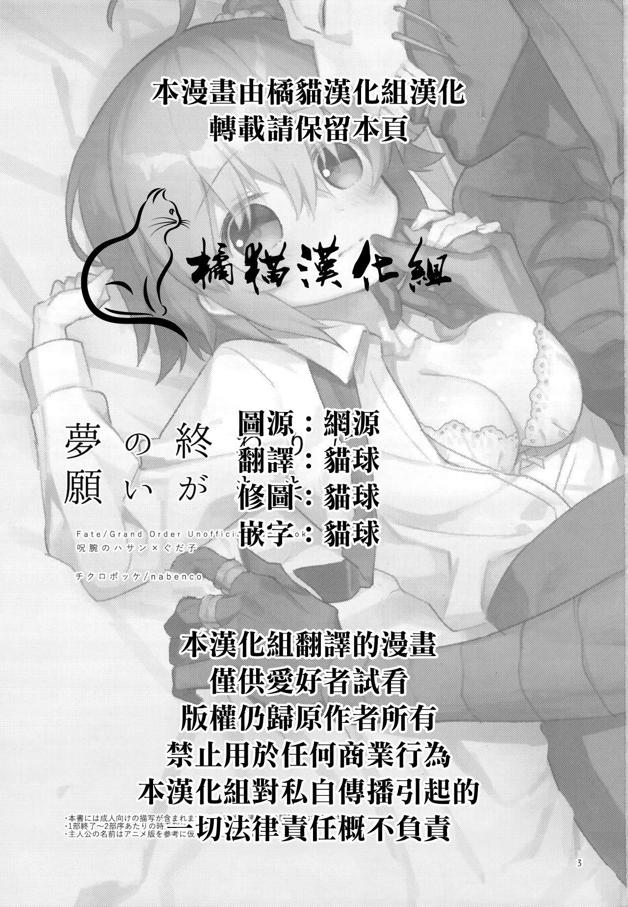 Magrinha Yume no Owari ni Negai ga Mama - Fate grand order Lez Hardcore - Page 2