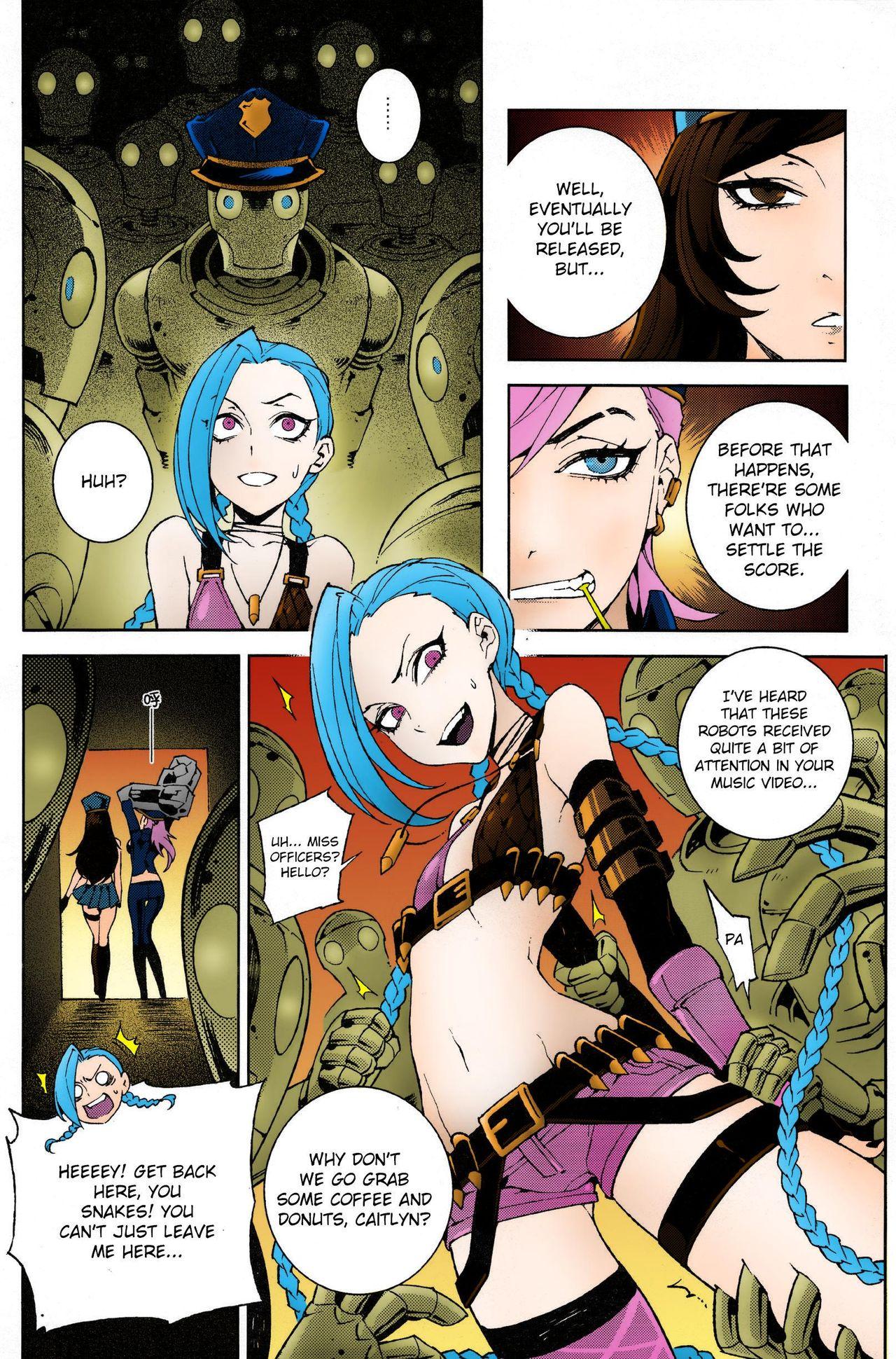 Assfingering JINX Come On! Shoot Faster - League of legends Shaved Pussy - Page 3