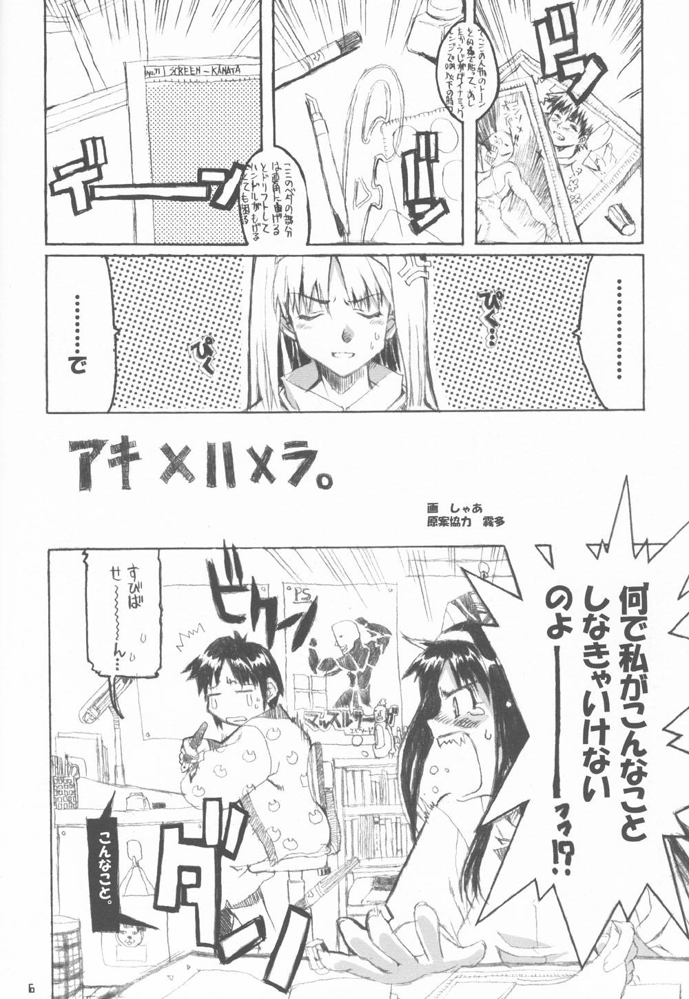 Monstercock Neko-bus Tei no Hon vol.4 - Tsukihime Striptease - Page 5