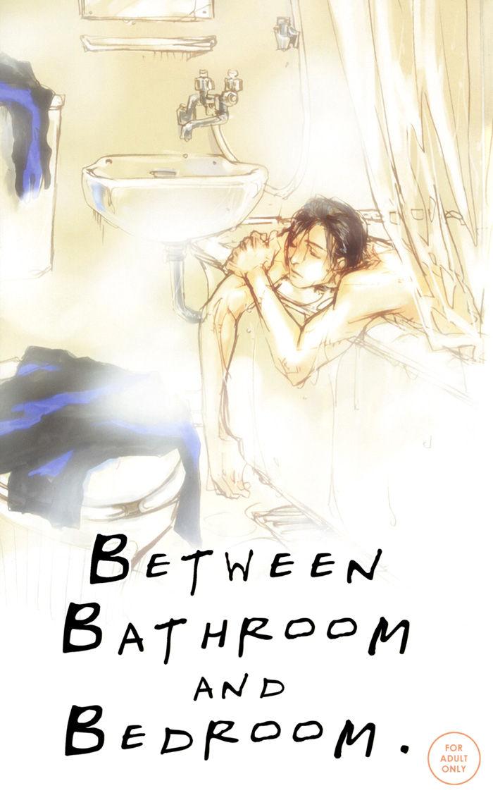 BETWEEN BATHROOM AND BEDROOM. 2