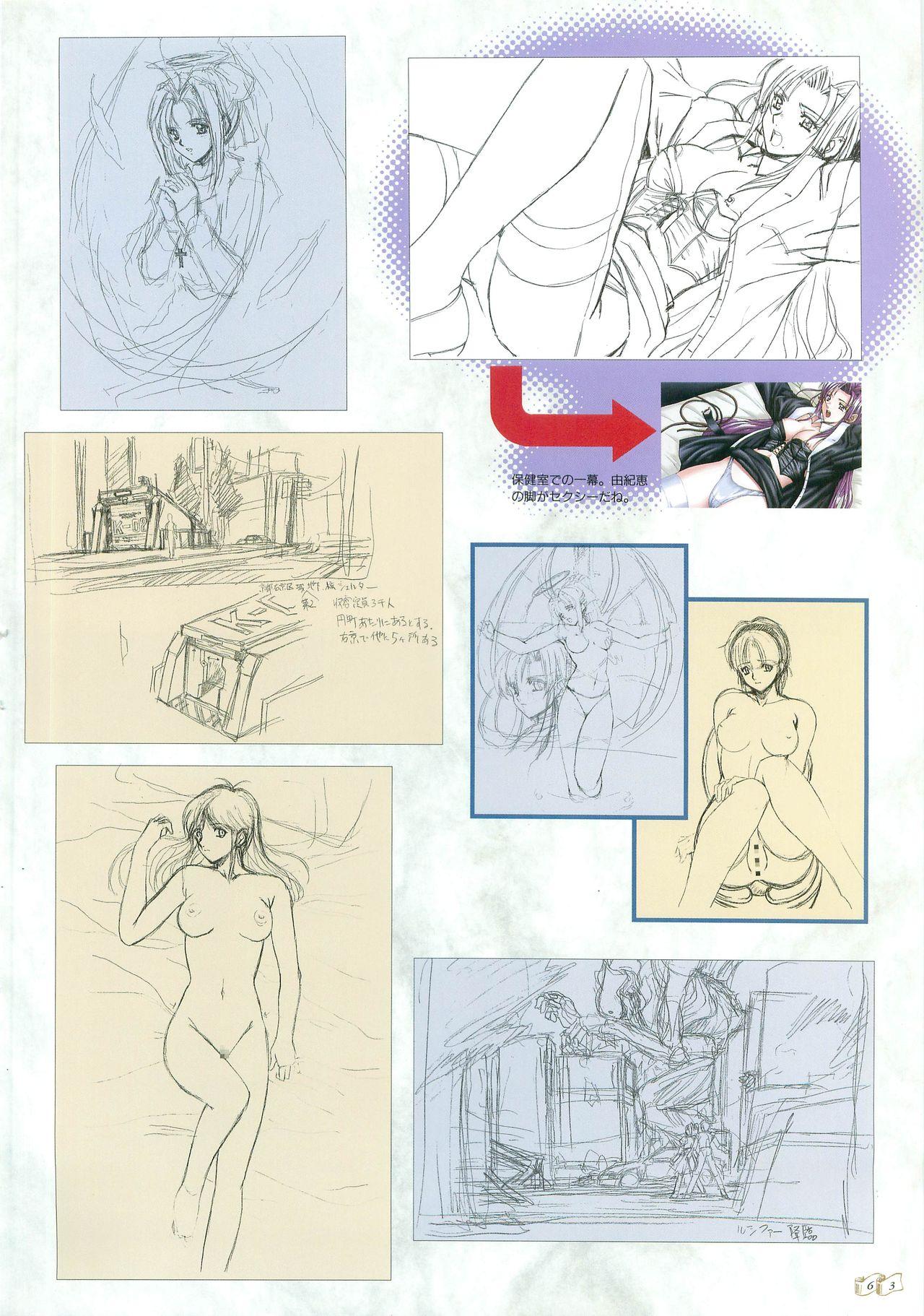 Angel Halo Original illustration Artbook 65