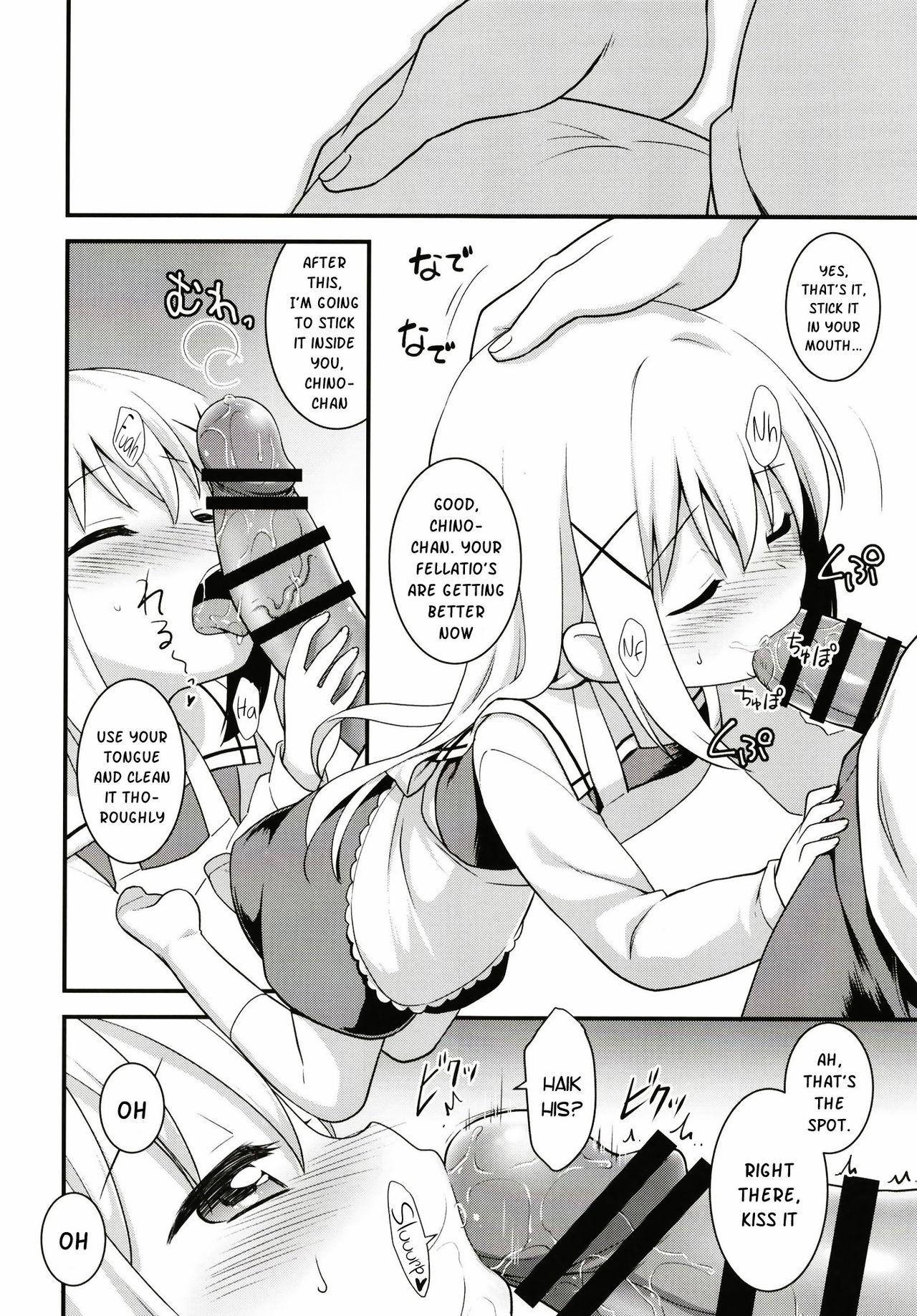 Boob Uchinoyome - Gochuumon wa usagi desu ka Bulge - Page 10