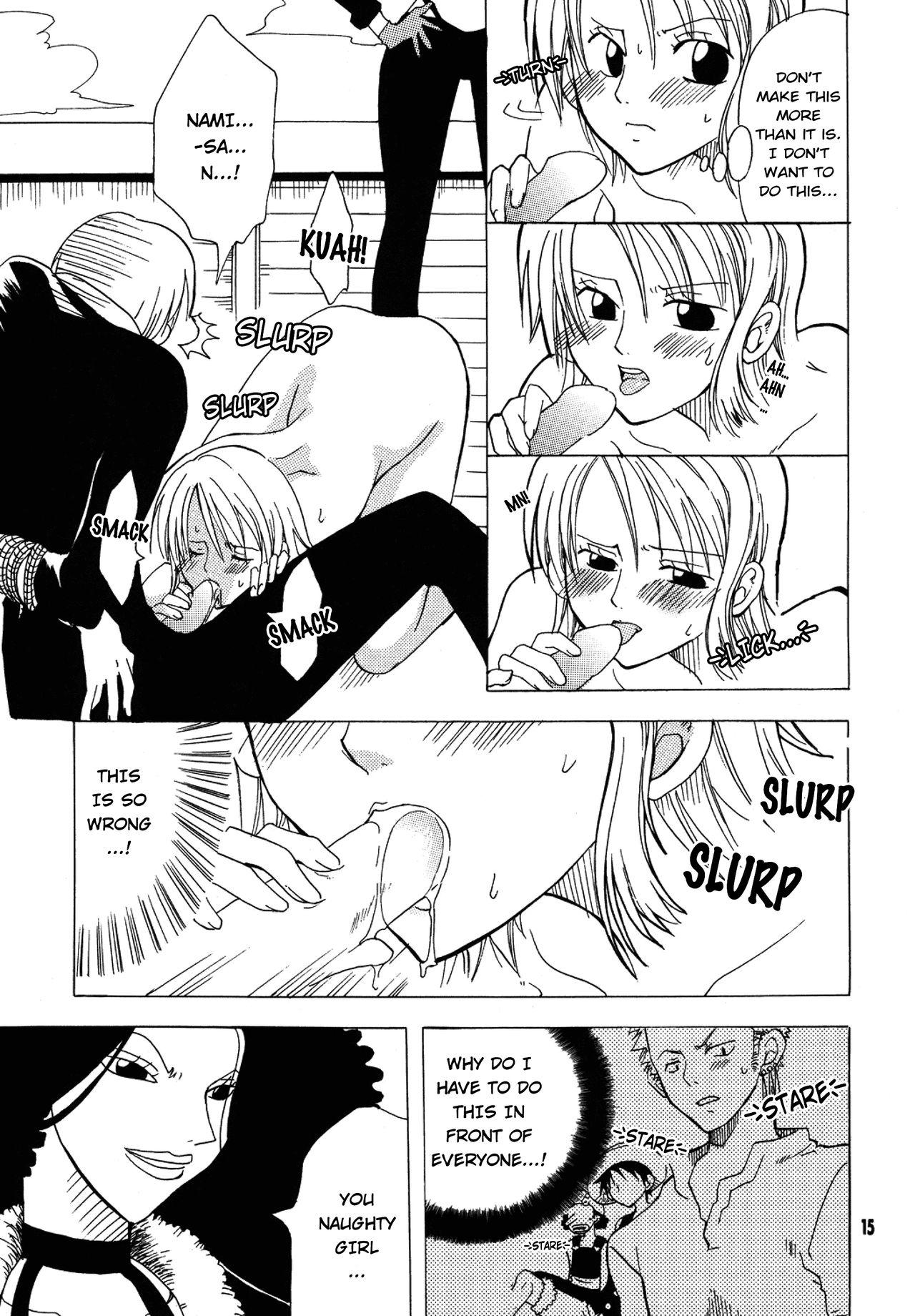 T Girl Shiawase PUNCH! 1+2 - One piece Mms - Page 11