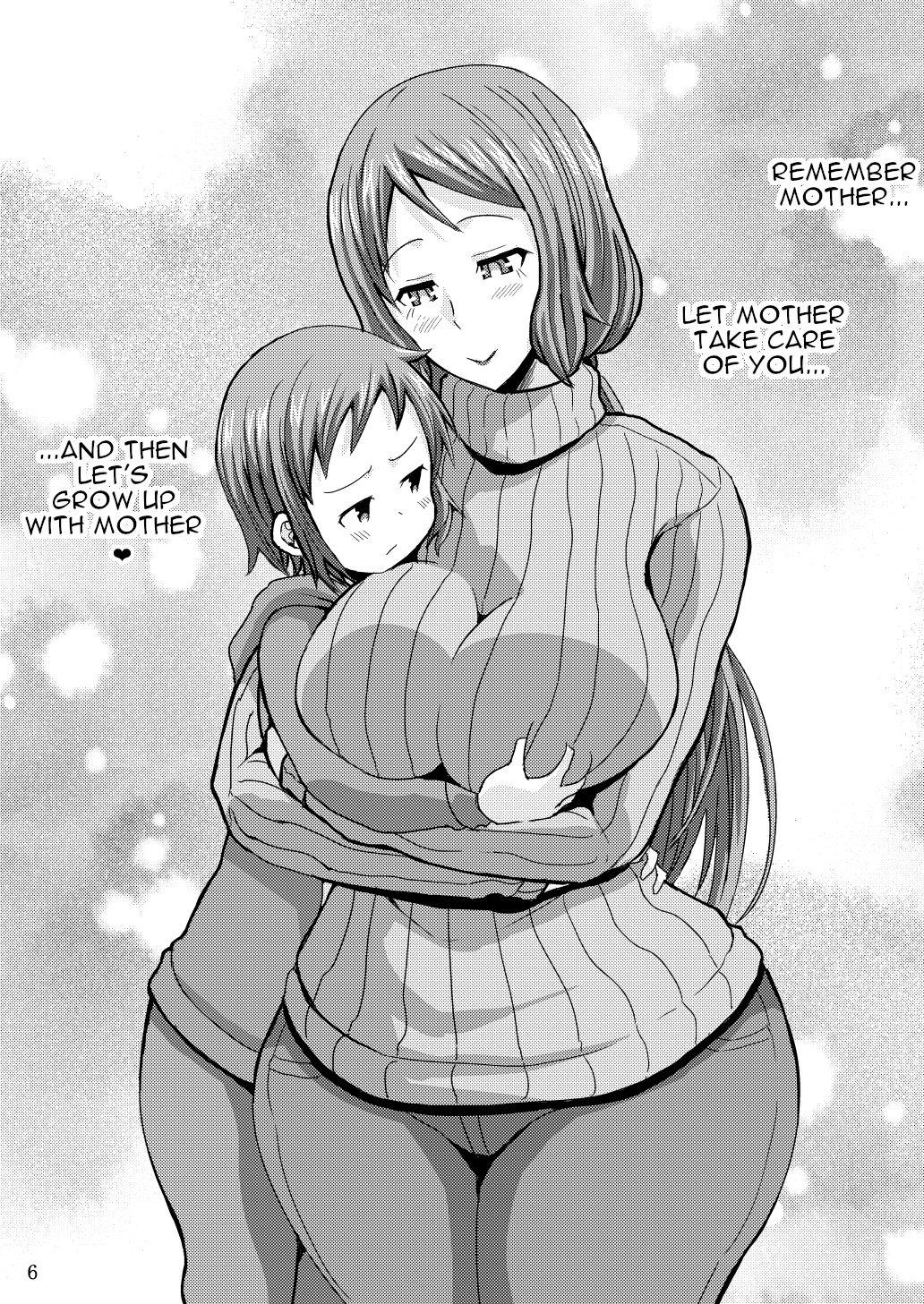 Stroking Okaa-san to Hagukumimasho | Let's grow up with mother - Gundam build fighters Gay Youngmen - Page 5