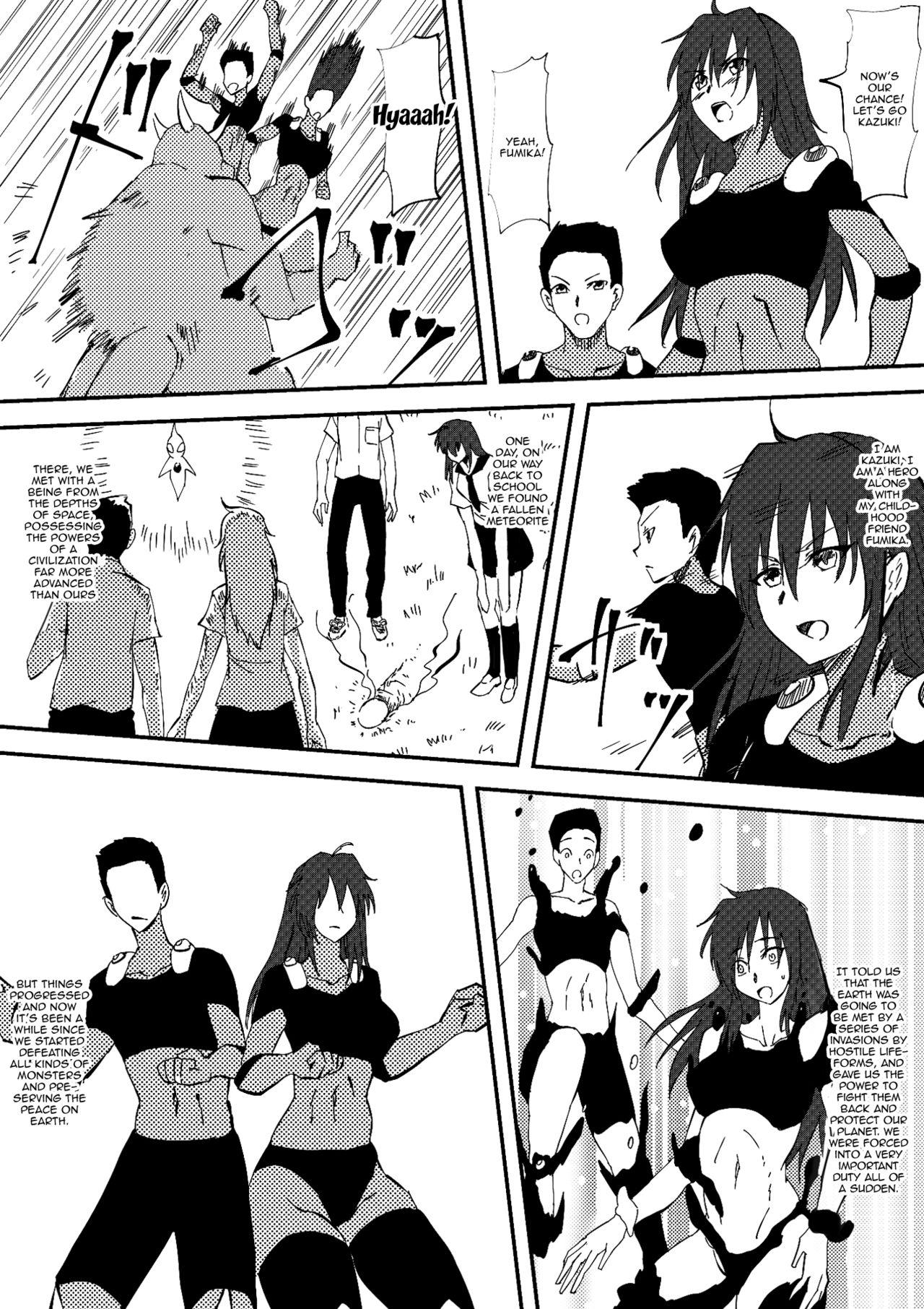 Gay Bukkakeboys Kaibutsu ni Natta Kanojo | A Monster Girl Became My Girlfriend - Original Sapphic - Page 1