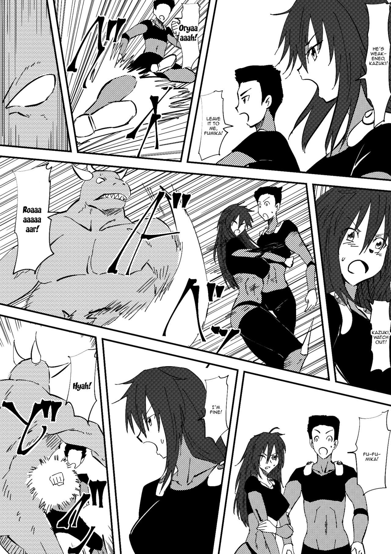 Asslick Kaibutsu ni Natta Kanojo | A Monster Girl Became My Girlfriend - Original Squirting - Page 2