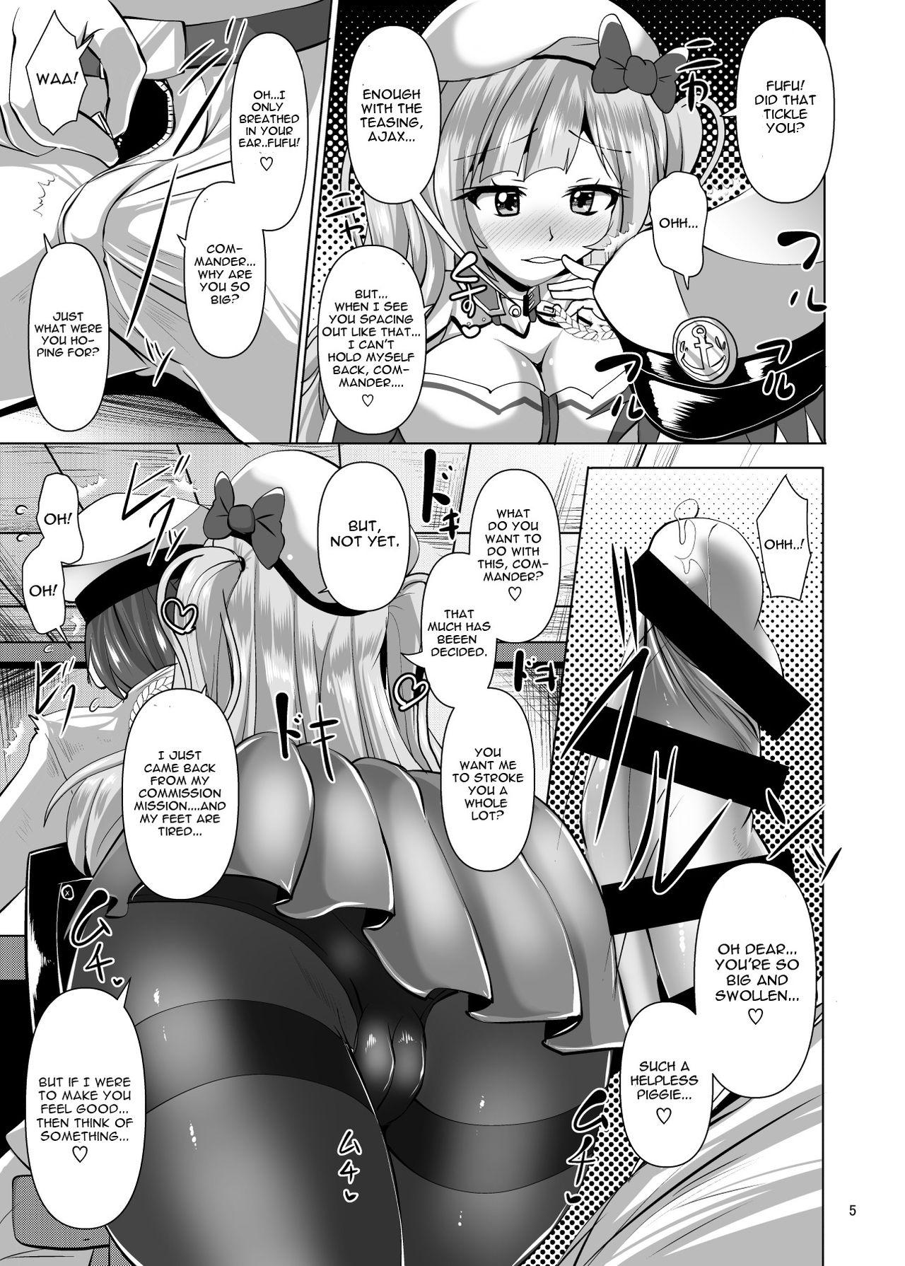 Sperm Ashi Mure-n - Azur lane Orgame - Page 5
