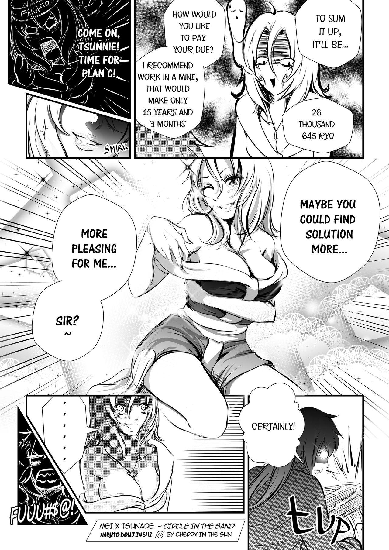 Camgirls Circle in the Sand - Naruto Sapphicerotica - Page 12