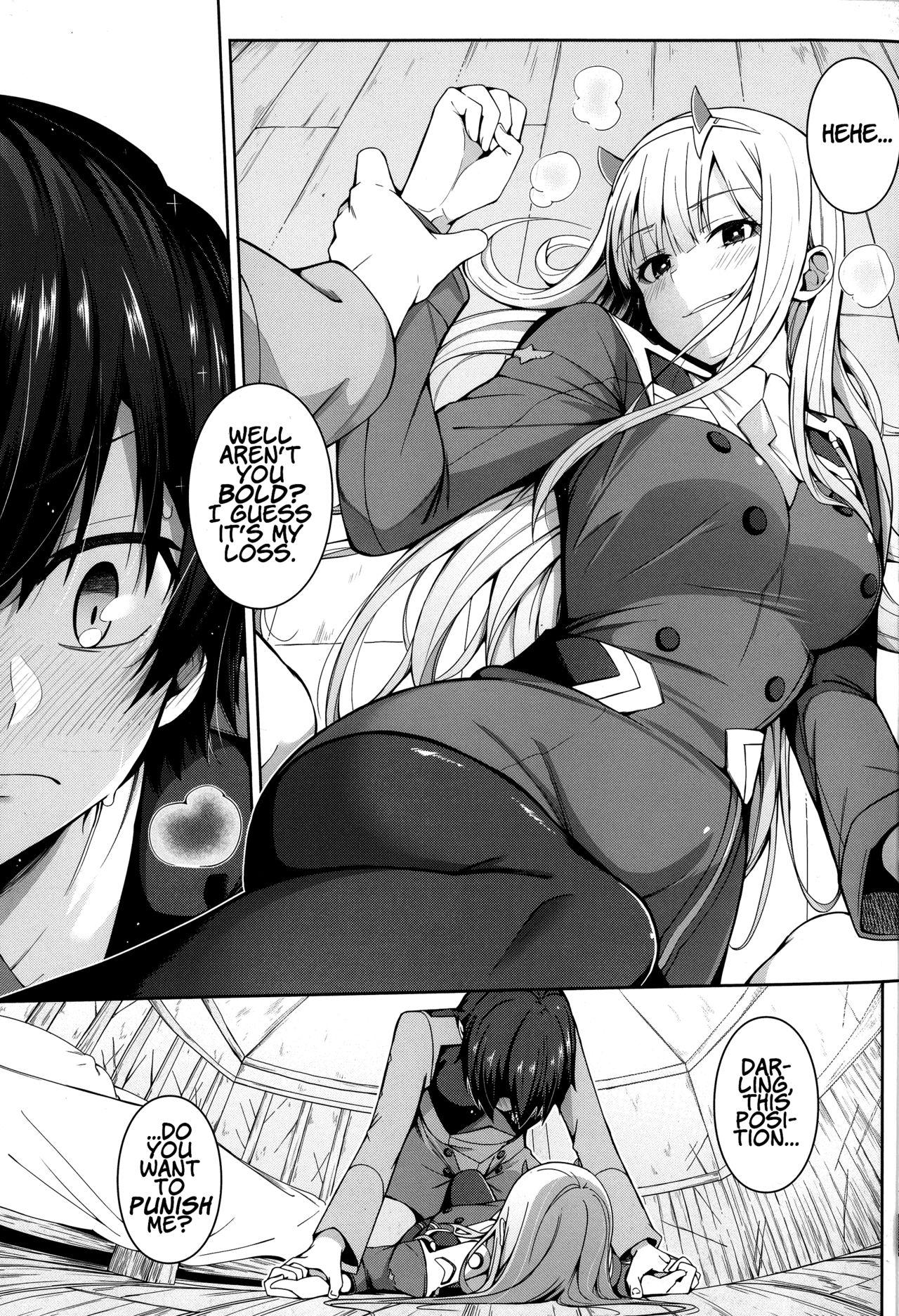 Nipples Forbidden Connection - Darling in the franxx Bisex - Page 4