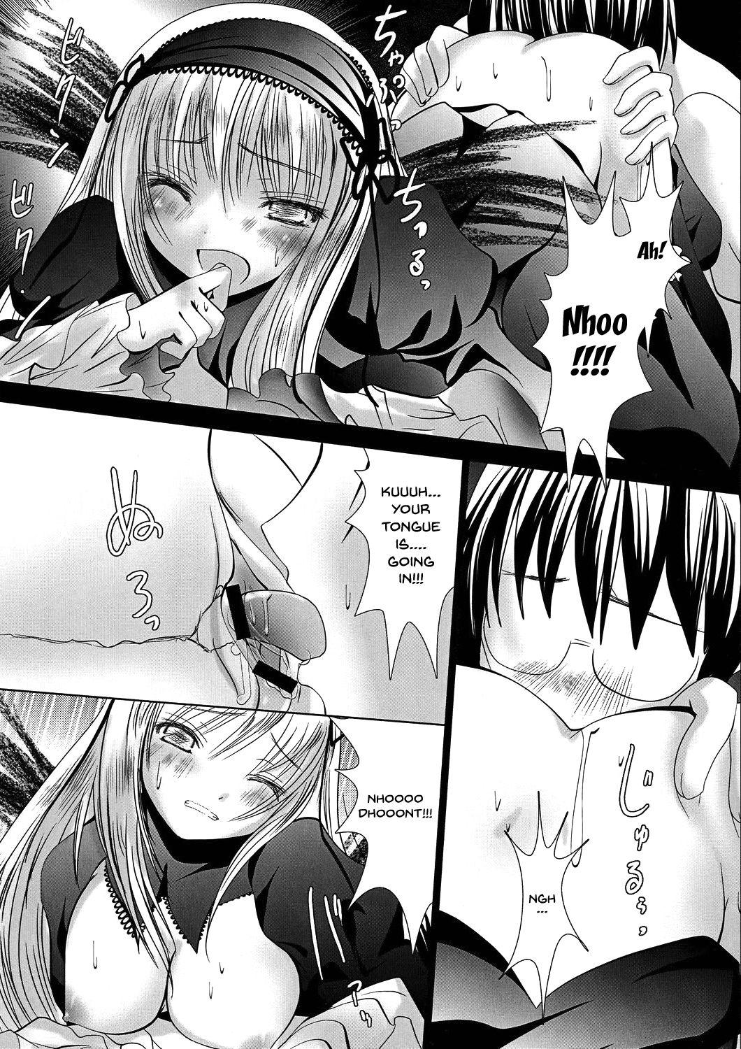 Groping (SUPER16) [Kaitsushin (Namamo Nanase)] Gin-sama Haramase | Get Me Pregnant Gin-sama (Rozen Maiden) [English] {Doujins.com} - Rozen maiden Amateur Porn - Page 9