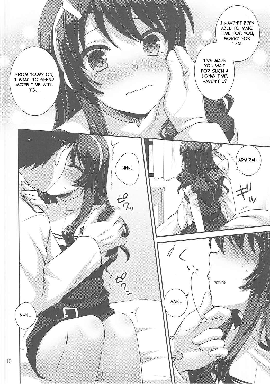 Stockings Ookami no Teitoku | The Admiral in Wolf's Clothing - Kantai collection Desi - Page 9