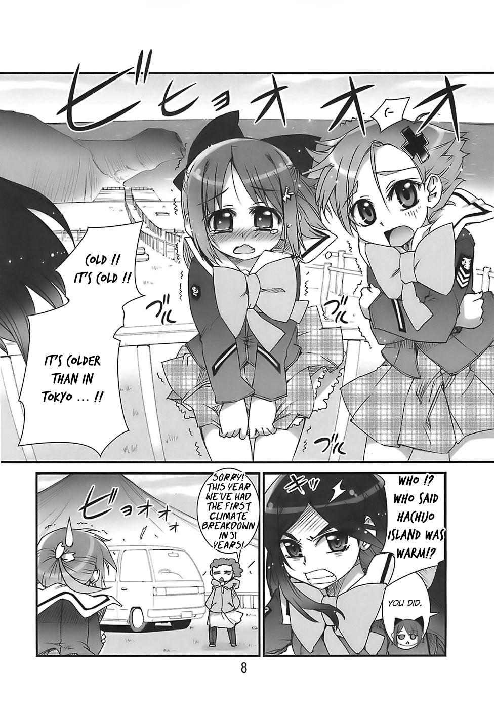 Pussy Lick Manabi Kirakira Hachijoujima!! - Manabi straight Double Blowjob - Page 7