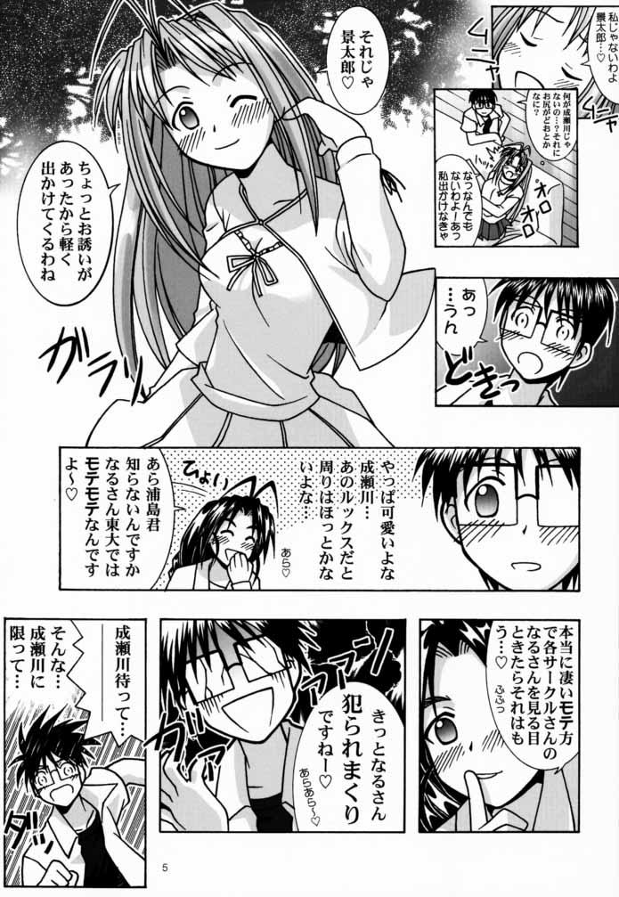 Moneytalks Yukemuri Mousou - Love hina Camwhore - Page 4