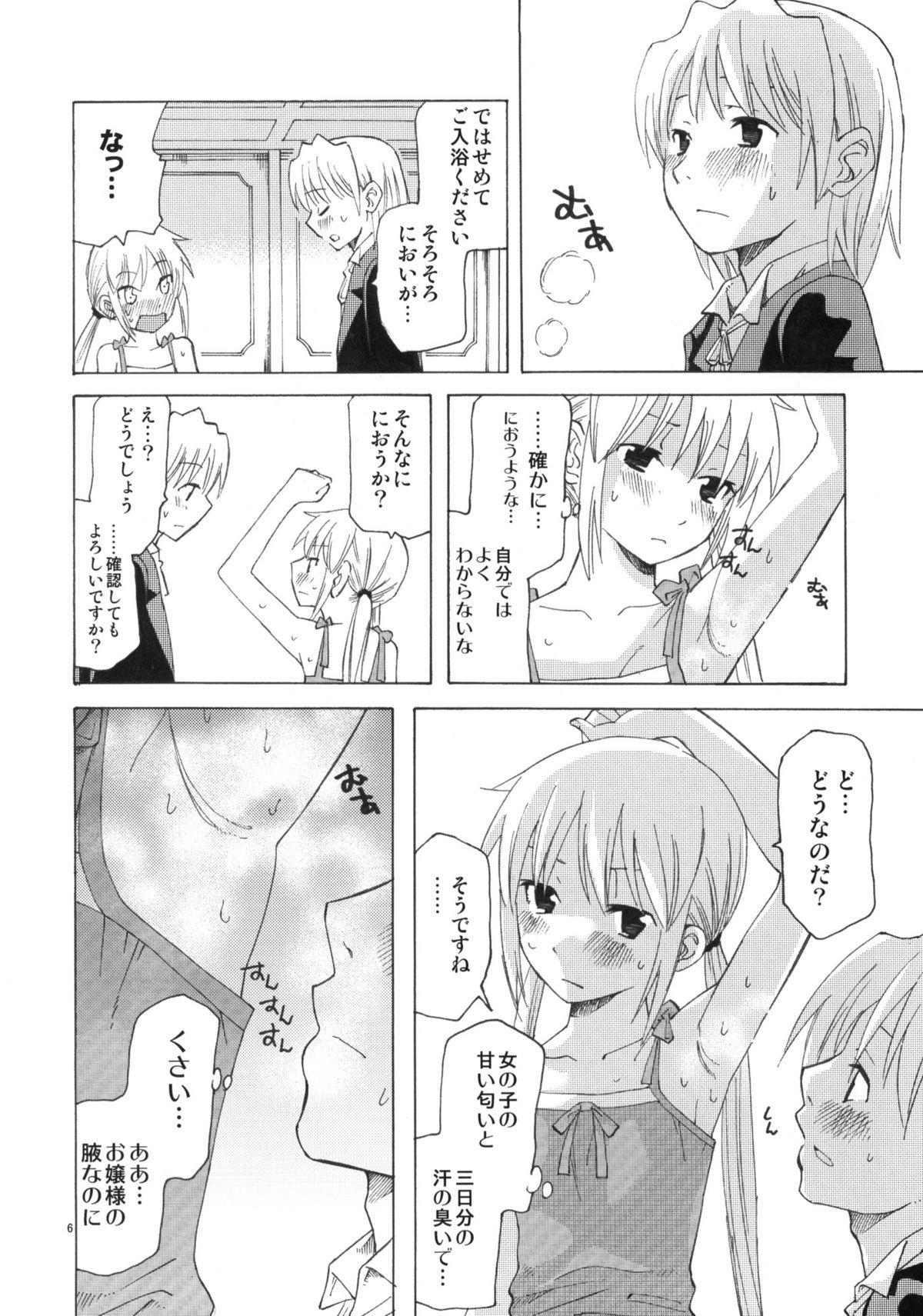 Sentones Hikikomori Ojousama no Betabeta - Hayate no gotoku  - Page 5