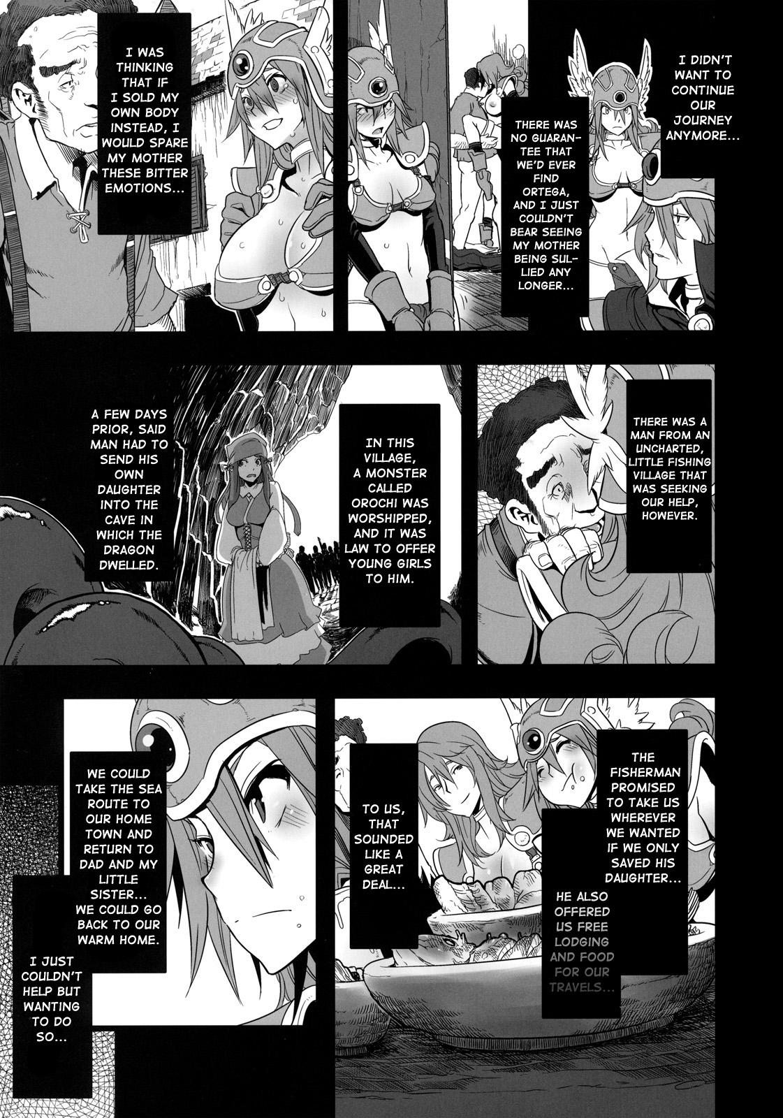 Hot Onna Senshi Futari Tabi | Travels of the Female Warriors - Dragon quest iii Blow Job Porn - Page 9