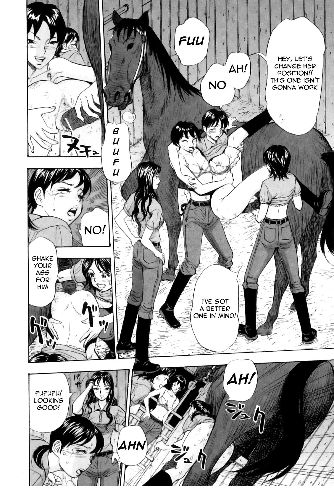 Ryoujoku Jouba Club | Horse Riding Rape Club 13