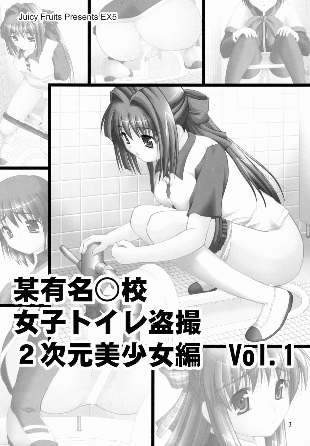 Bou Yuumei Koukou Joshi Toilet Tousatsu 2-jigen Bishoujo Hen Vol. 1 1