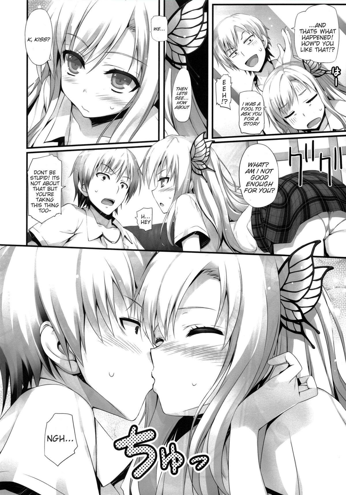 Lesbians Yawarakai Niku. | Soft Meat - Boku wa tomodachi ga sukunai Interracial - Page 11